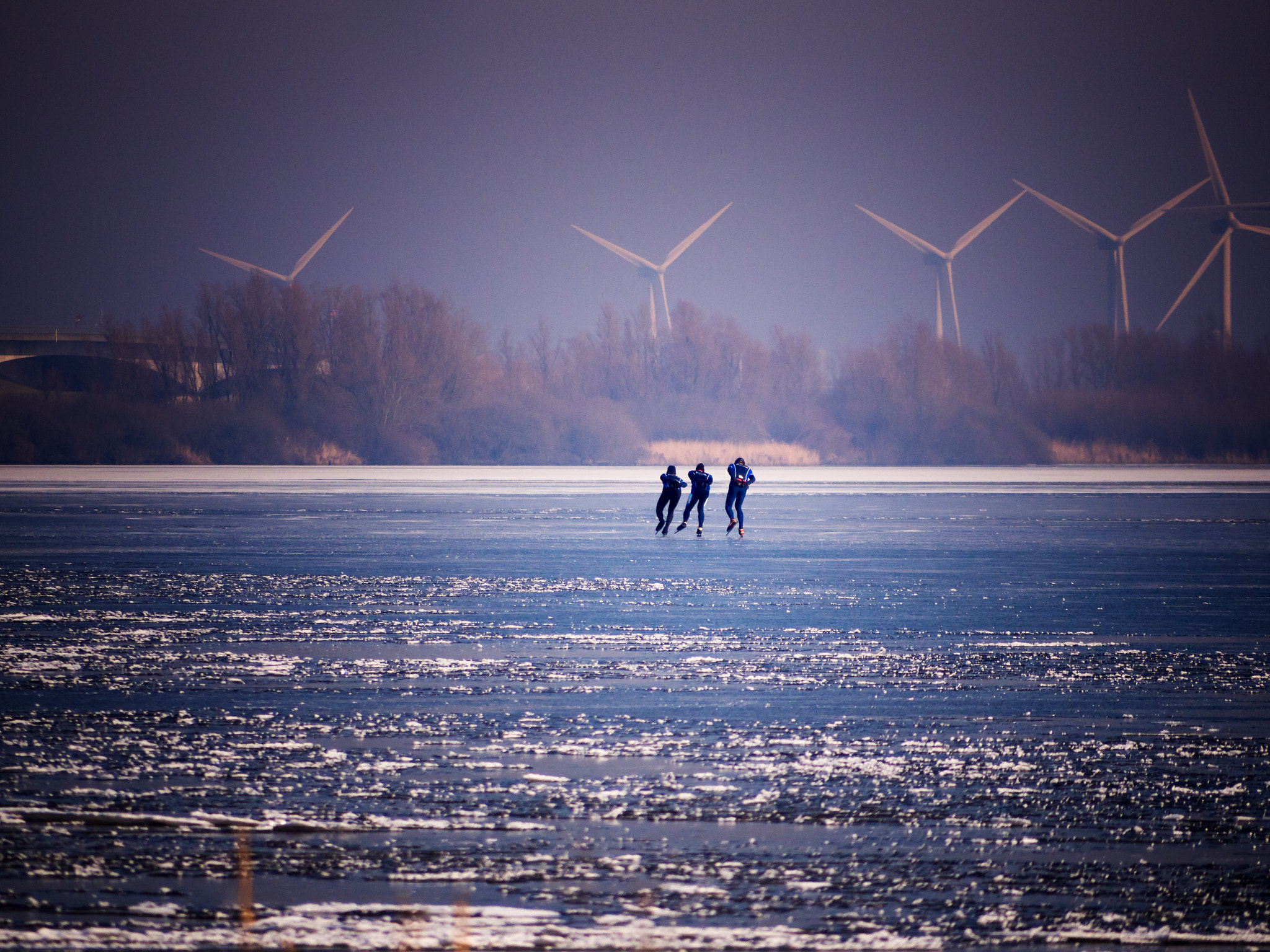 Olympus OM-D E-M10 + Panasonic Lumix G Vario 45-200mm F4-5.6 OIS sample photo. A dutch winter... photography