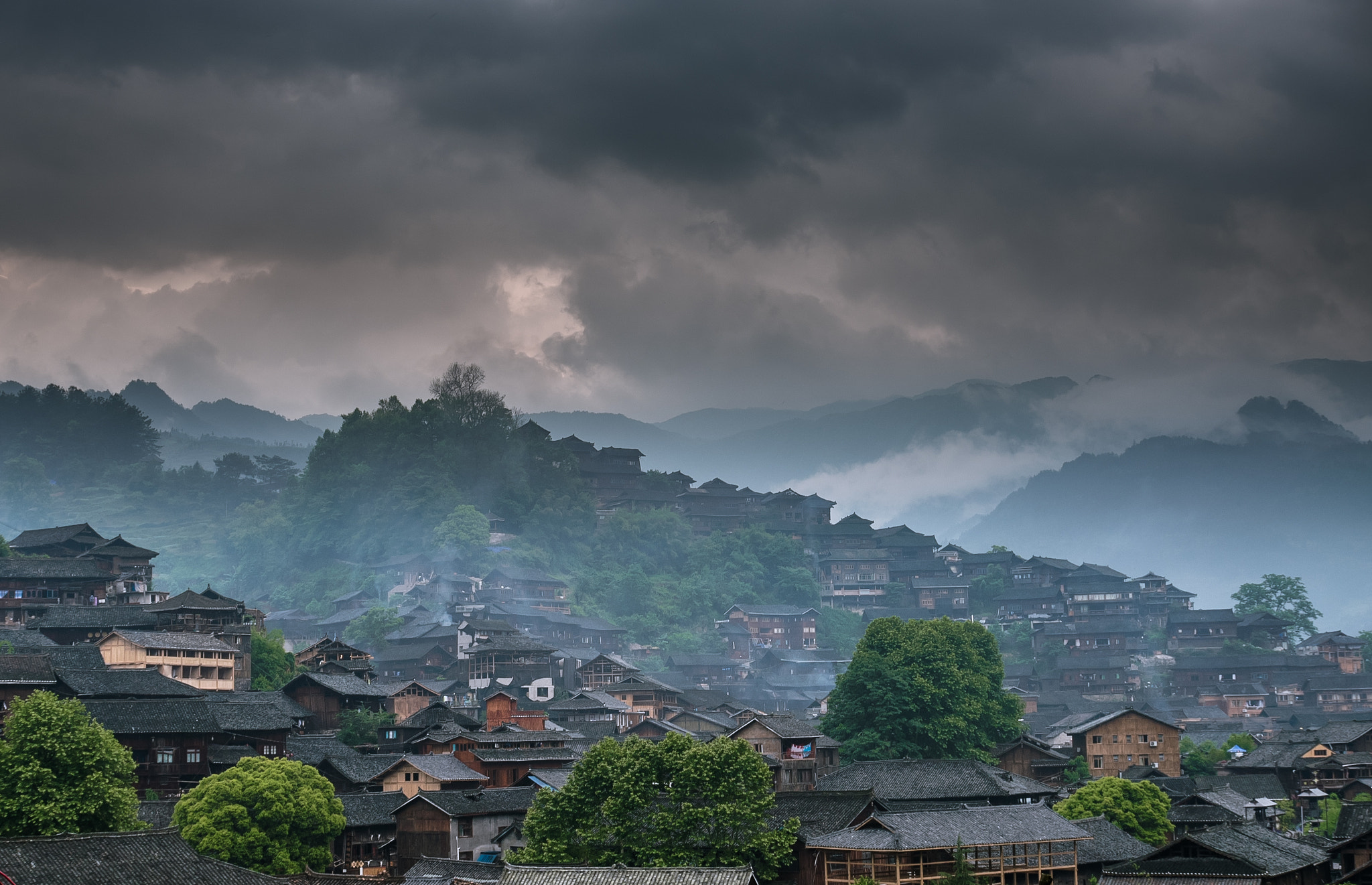 Nikon D810 sample photo. 山雨欲来 before the rain photography
