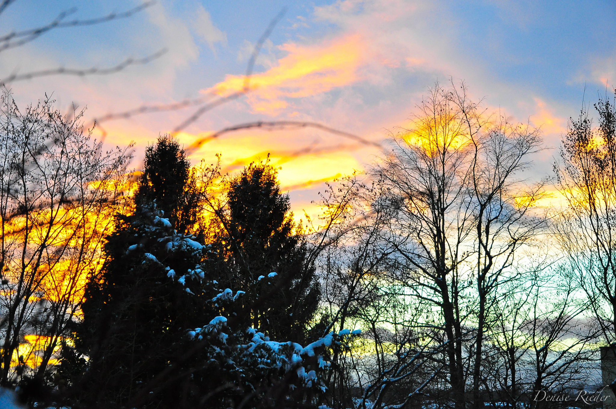 Nikon D5000 sample photo. Abendstimmung sunset photography