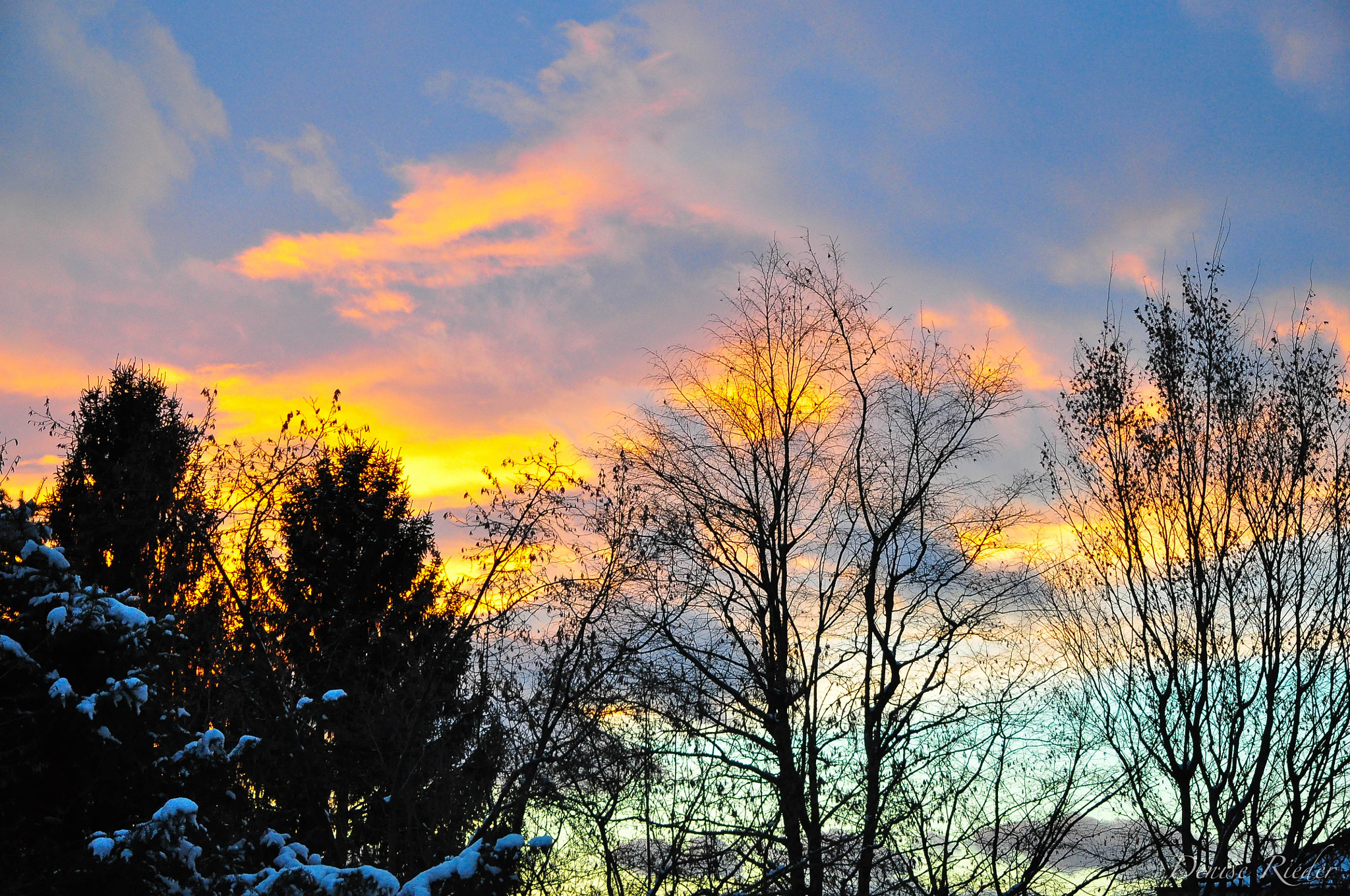 Nikon D5000 sample photo. Abendstimmung sunset photography