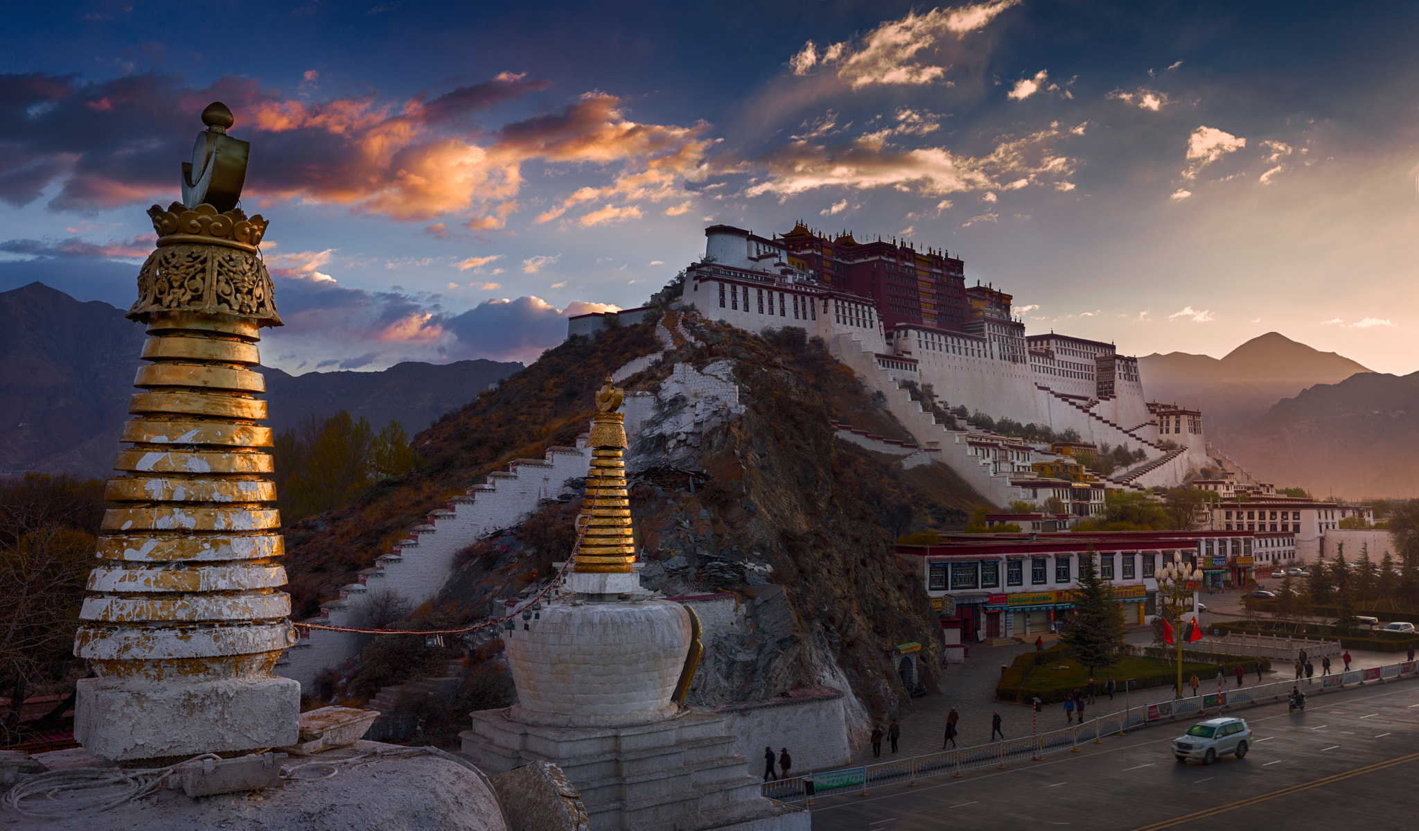 HC 50 II sample photo. Potala palace photography