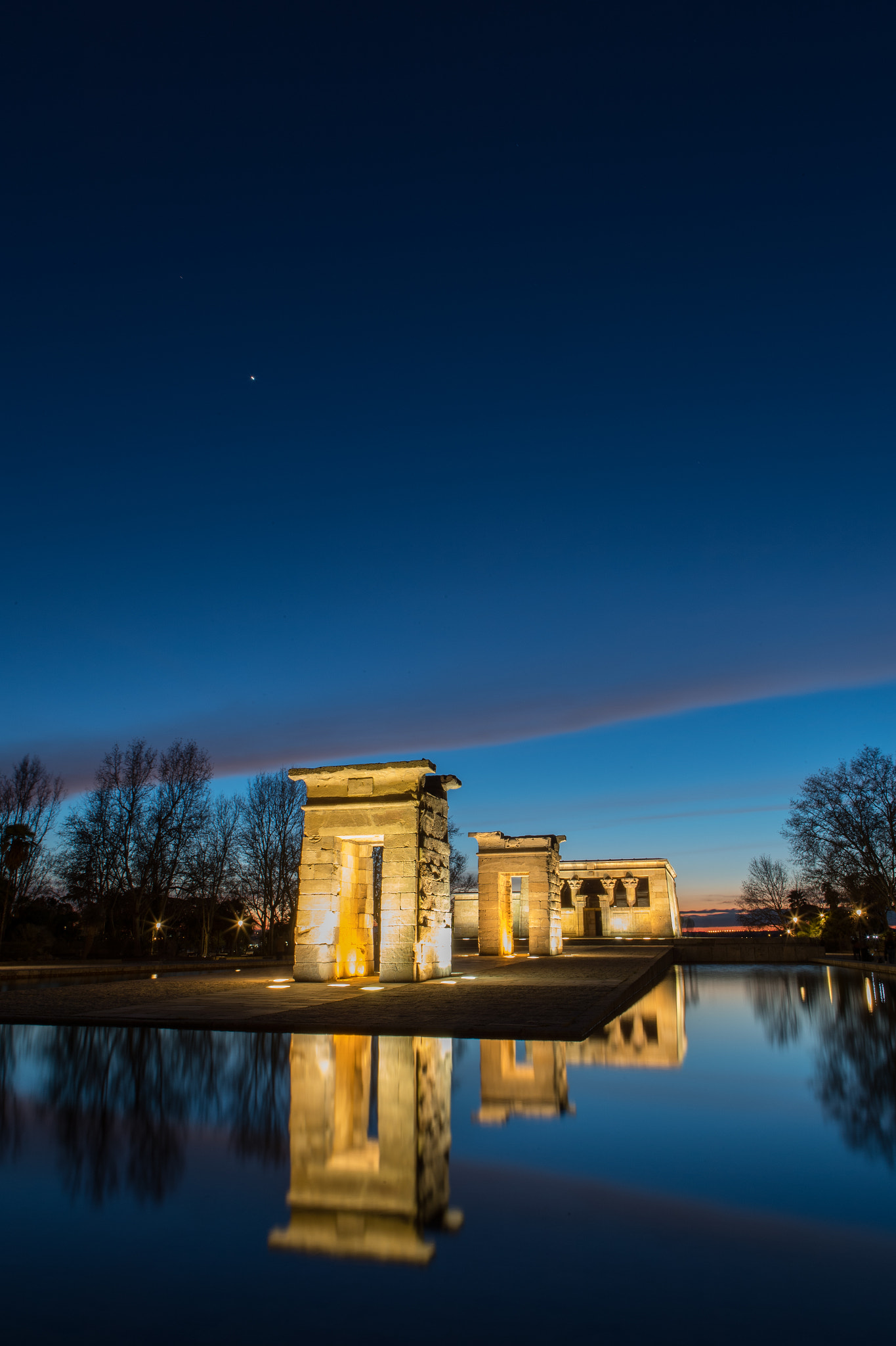 Canon EF 24-70mm F2.8L USM sample photo. Templo de debod photography