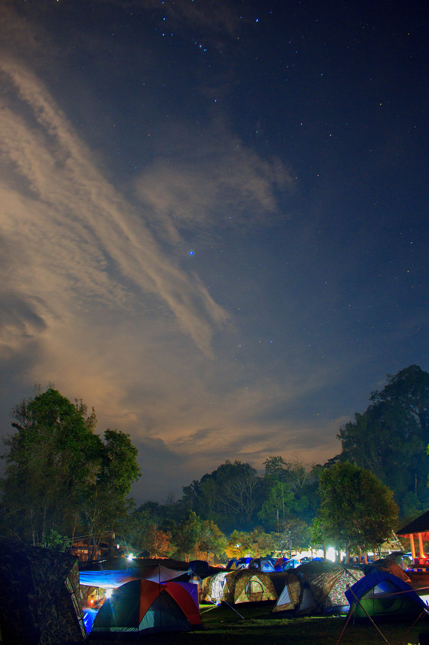 Canon EOS 60D sample photo. Night sky @ khao yai national park photography