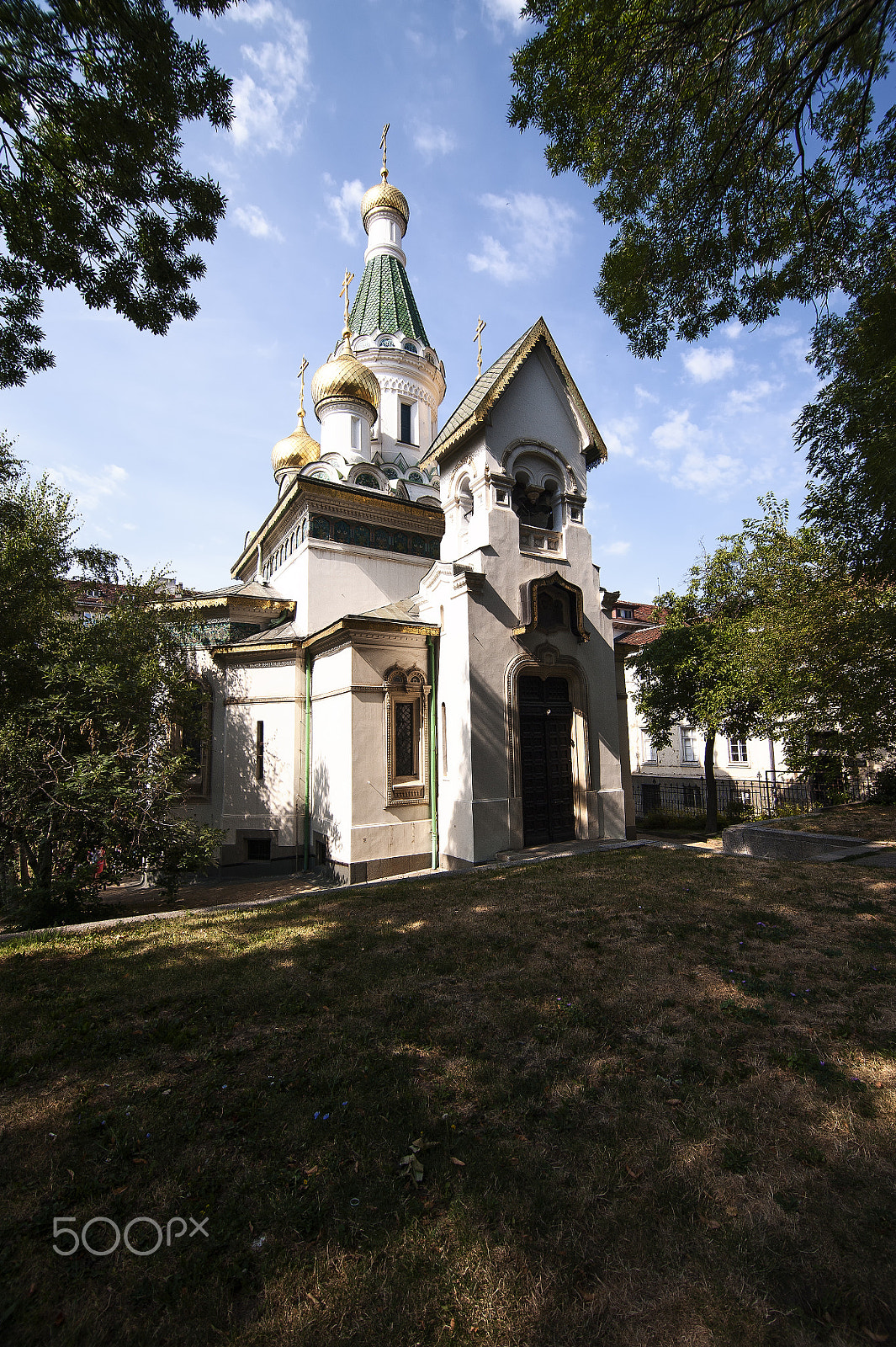 Nikon D700 sample photo. Russian church of st. nicholas. sofia, bulgaria. photography