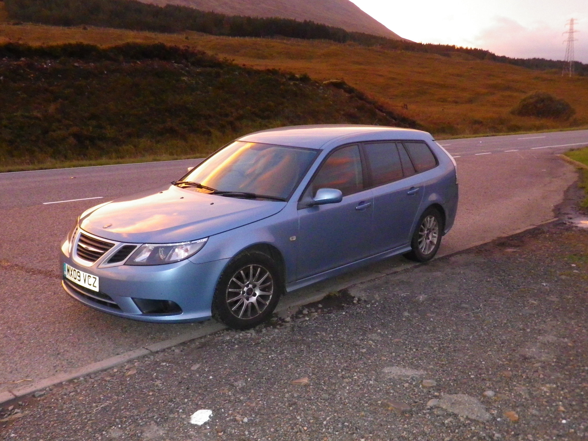 Pentax Optio RZ18 sample photo. Parked up on the a82 heading towards fort william last year. photography