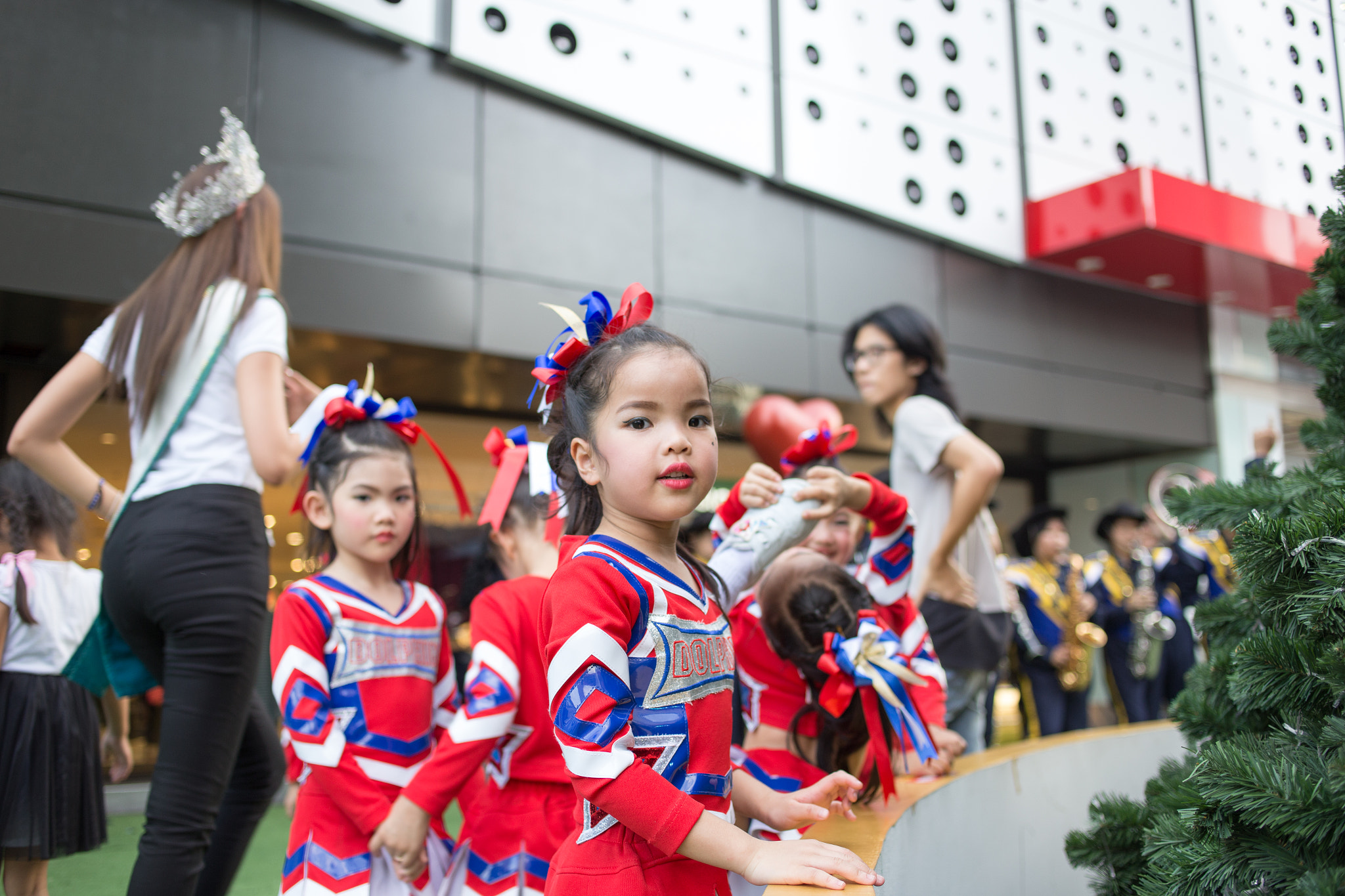 Canon EOS 6D + Canon EF 35mm F2 sample photo. Best kindergarten cheerleading thailand 2016-2017 photography