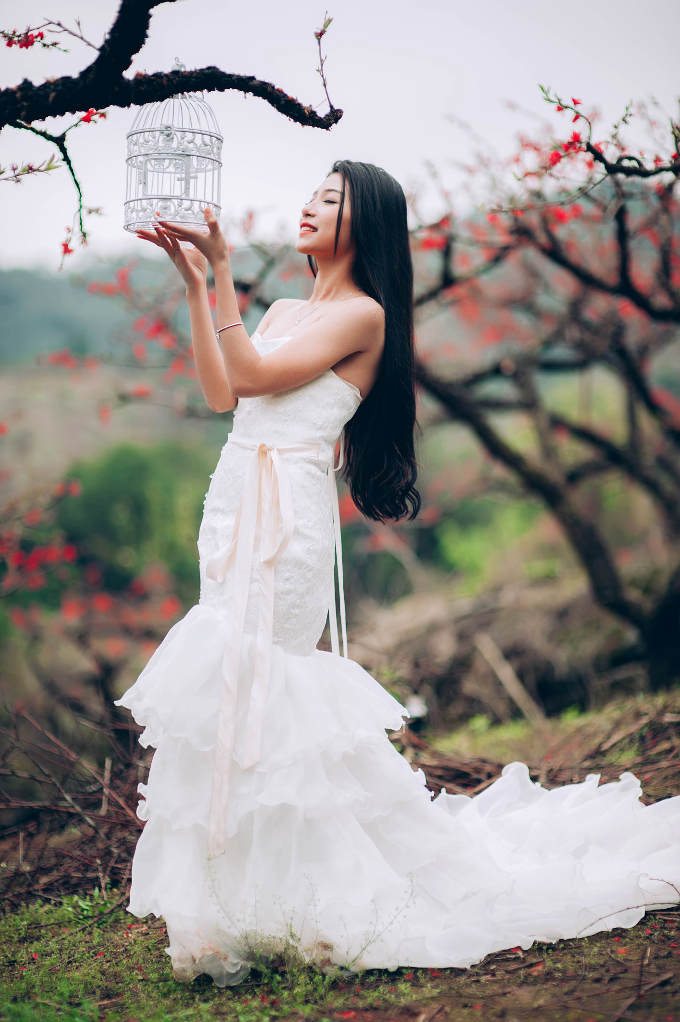 Nikon D700 + Sigma 85mm F1.4 EX DG HSM sample photo. Spring coming photography