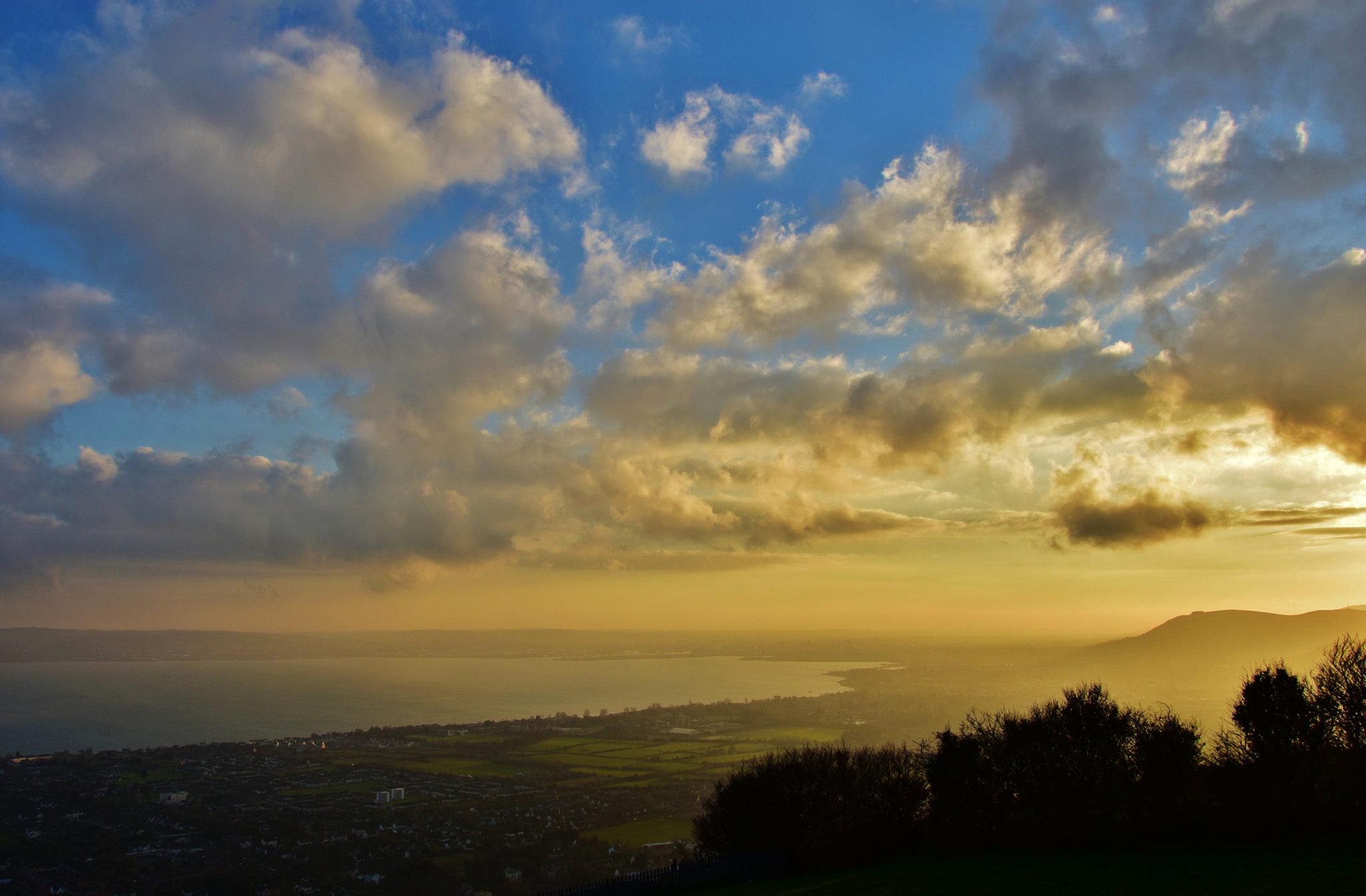 Nikon D5500 sample photo. Belfast clouds photography