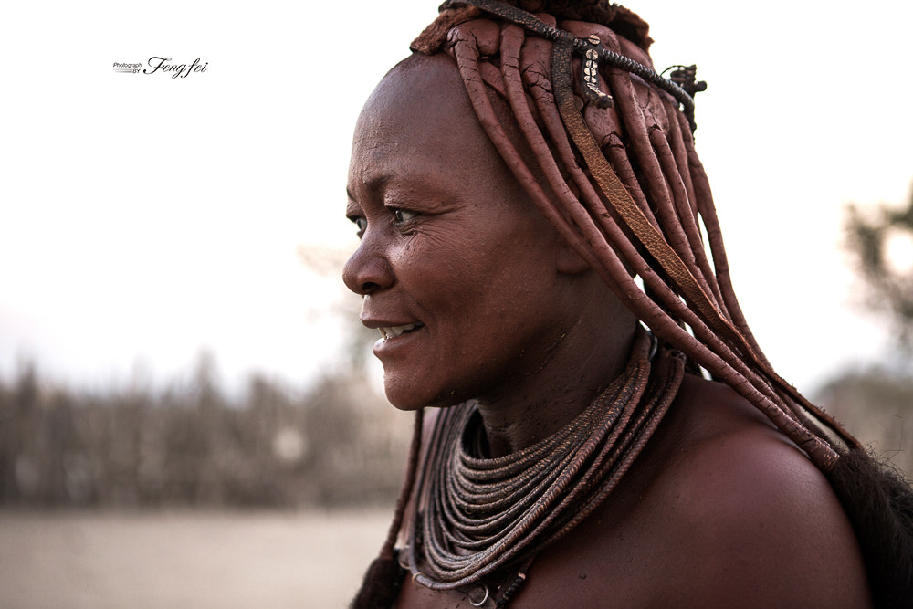 Canon EOS-1D X sample photo. Portrait of himba photography