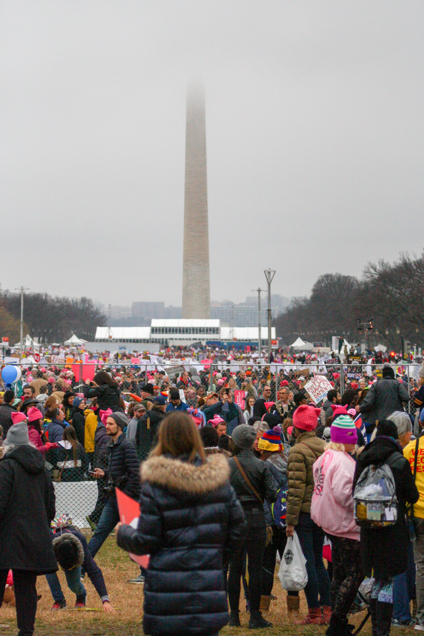 Canon EF 100-400mm F4.5-5.6L IS USM sample photo. Women's march ed photography