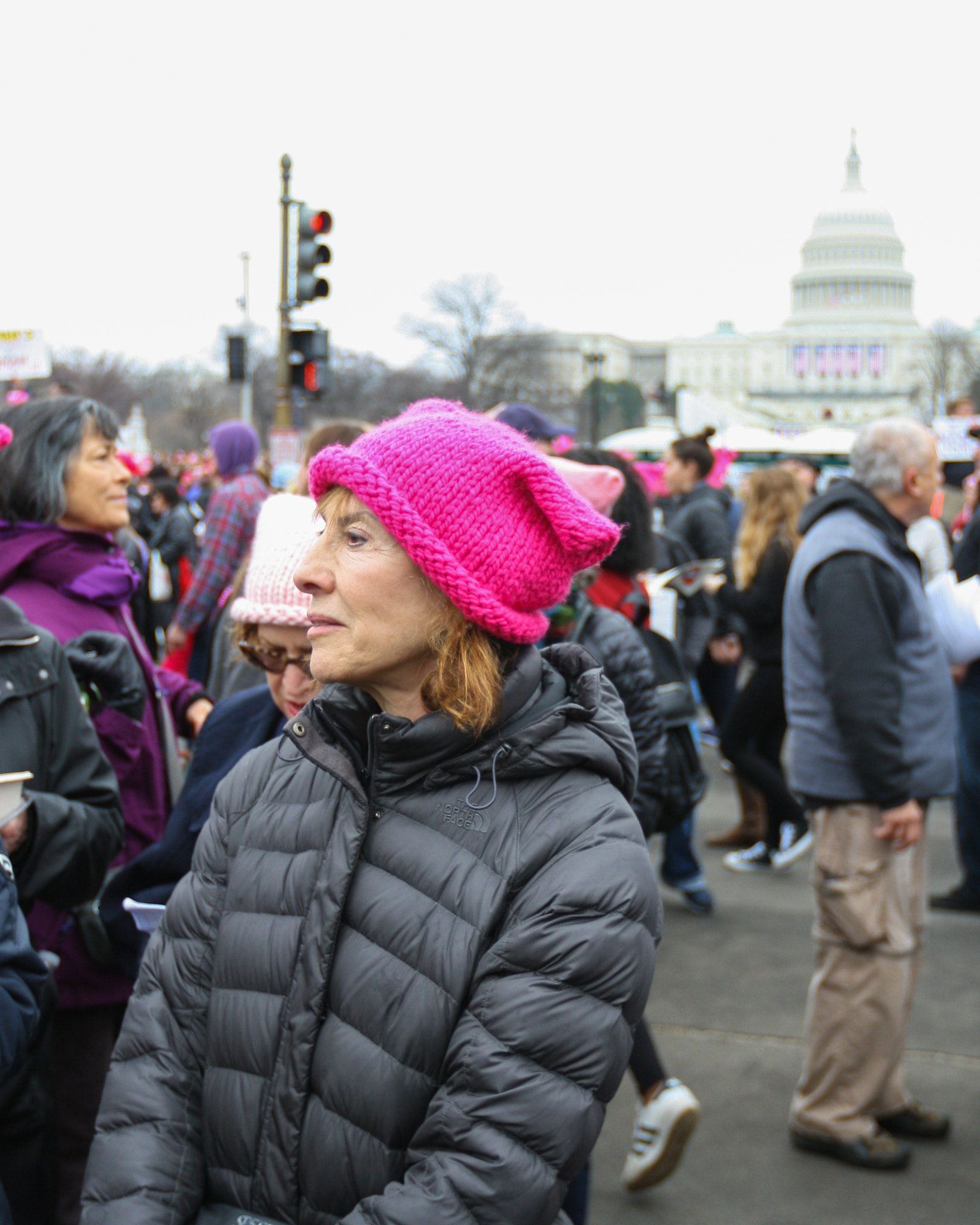 Canon EOS 1000D (EOS Digital Rebel XS / EOS Kiss F) sample photo. Women's march ed photography