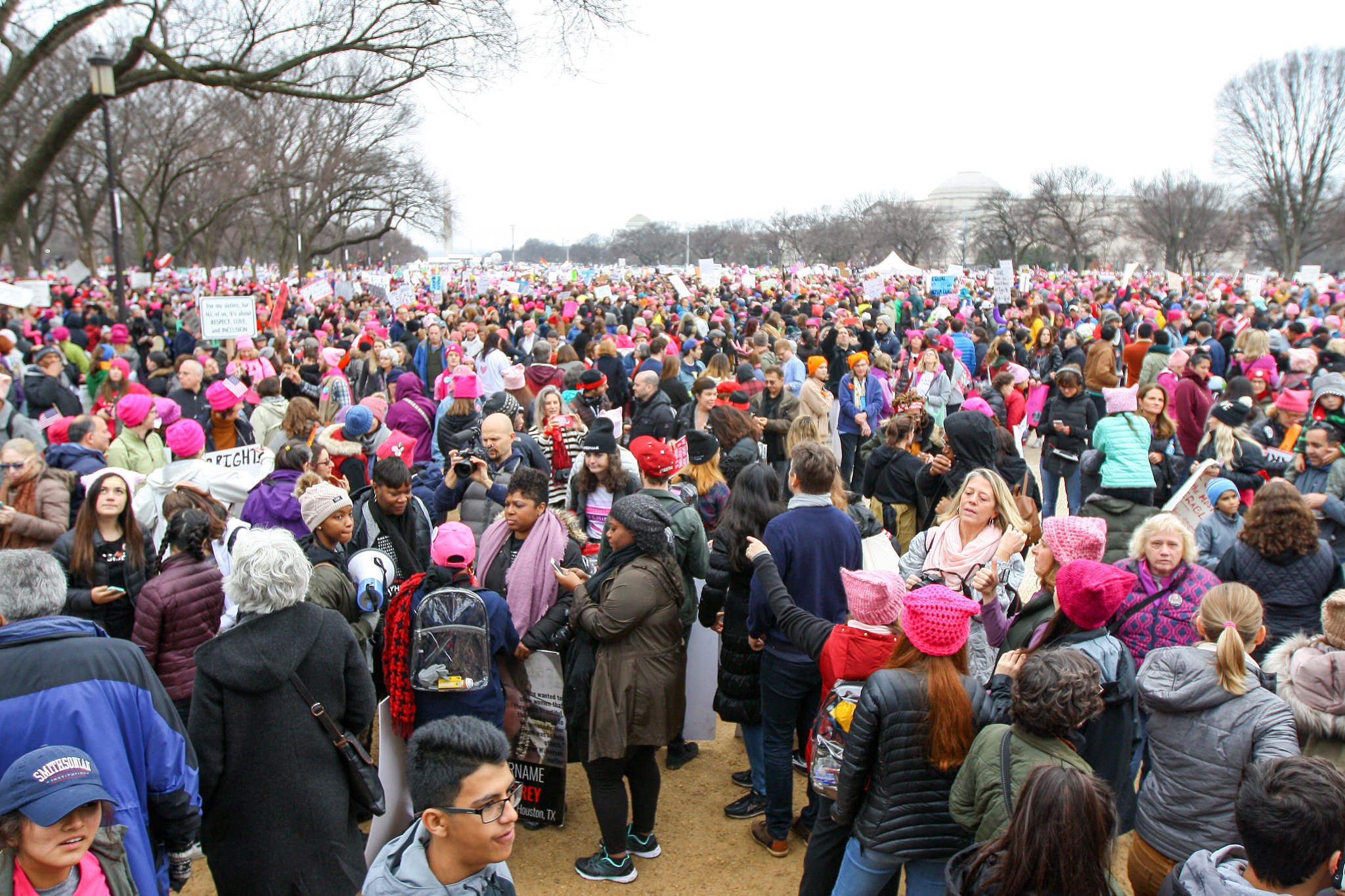 Canon EOS 1000D (EOS Digital Rebel XS / EOS Kiss F) sample photo. Women's march ed photography