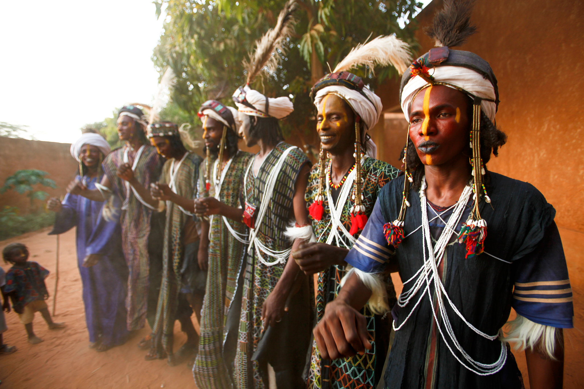 Wodaabe Men Dance The Yaake by Tony Cece / 500px