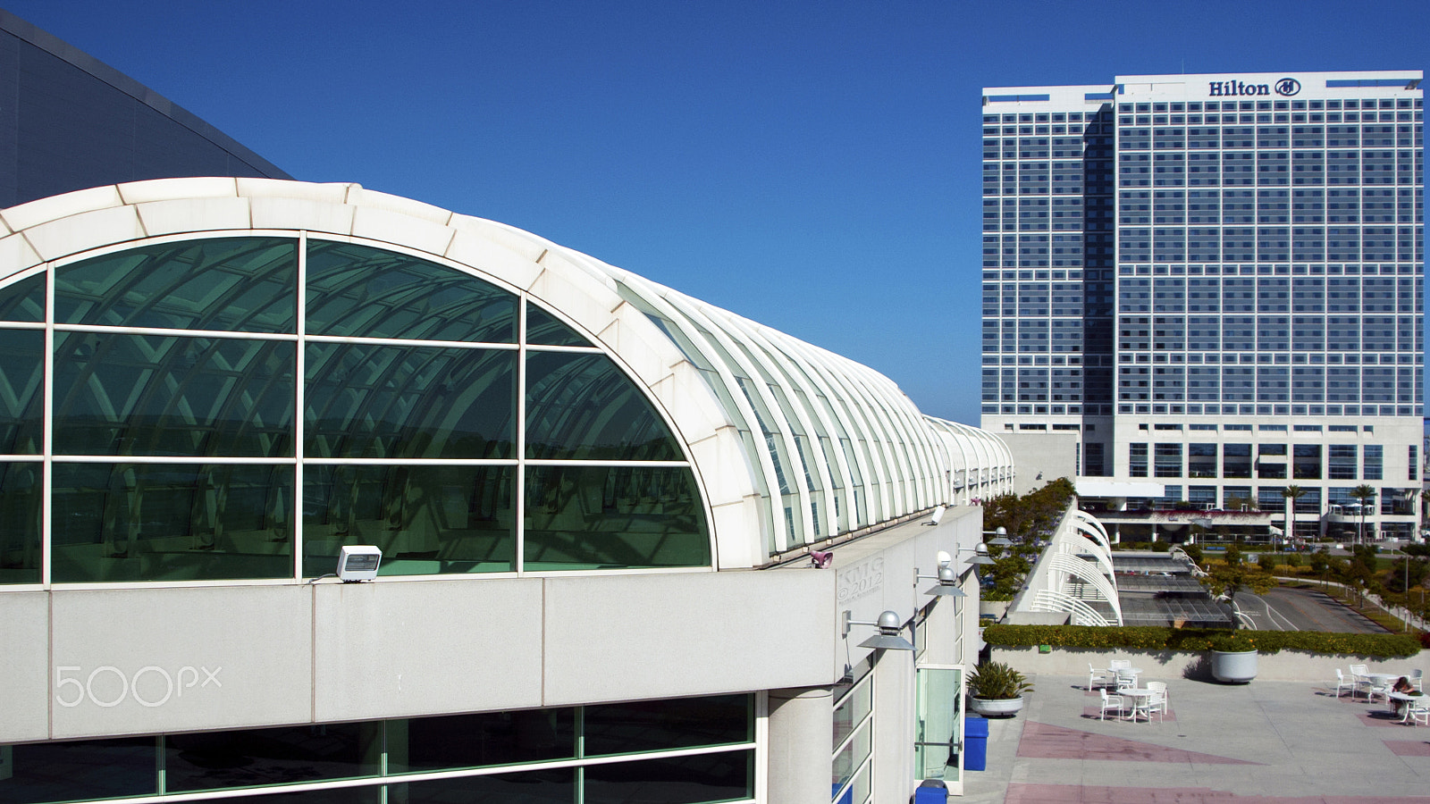 Nikon D70s sample photo. Convention center hilton o photography