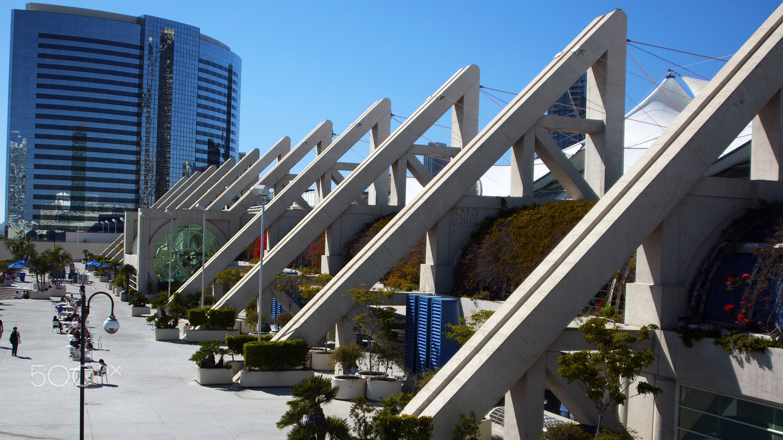 Nikon D70s sample photo. Convention center marriott o photography
