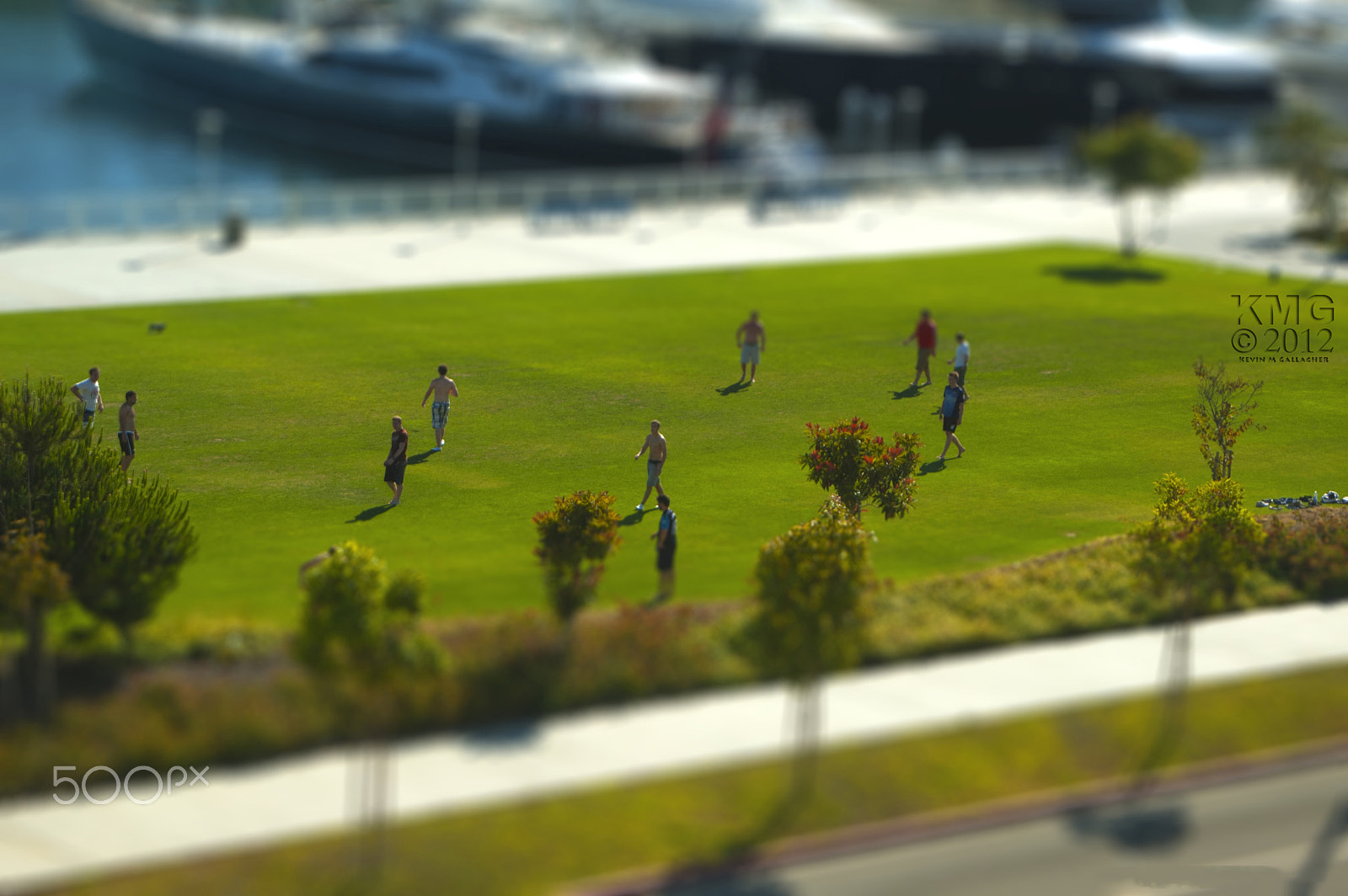 Nikon D70s sample photo. Miniature soccer o photography