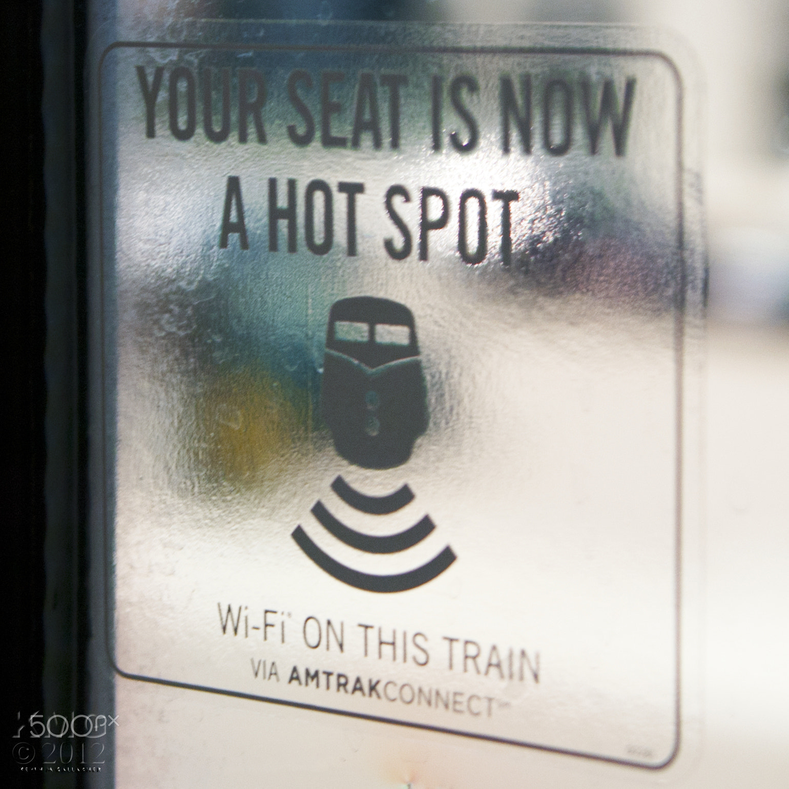 Nikon D70s sample photo. Train wifi o photography