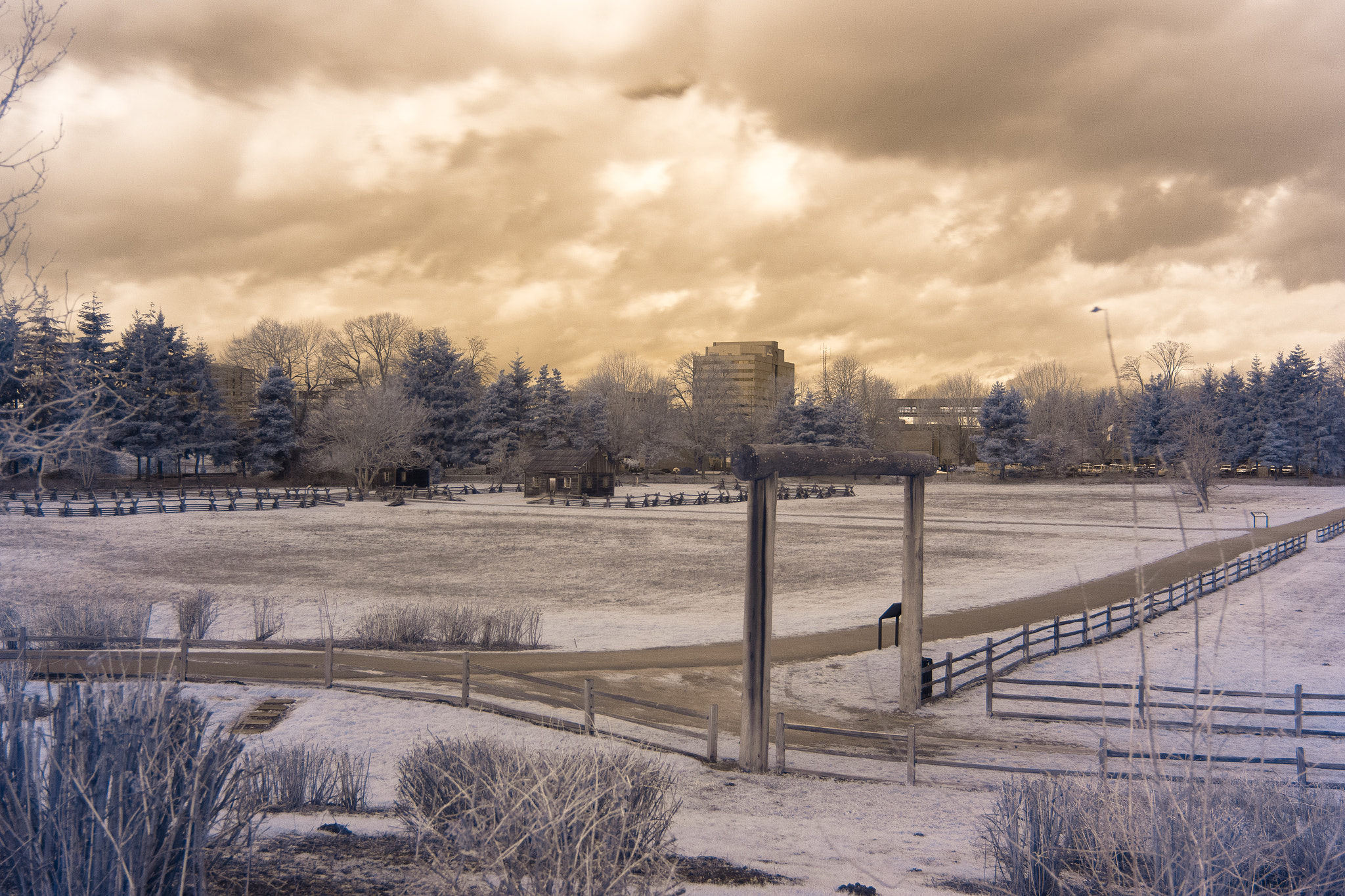 Canon EF-S 24mm F2.8 STM sample photo. Fort vancouver village photography