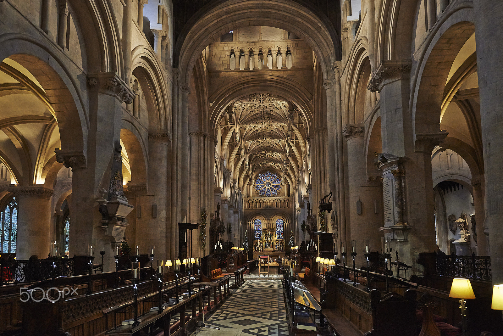 Nikon AF-S Nikkor 24-120mm F4G ED VR sample photo. Christ church oxford university. oxford, oxfordshire, england, uk photography
