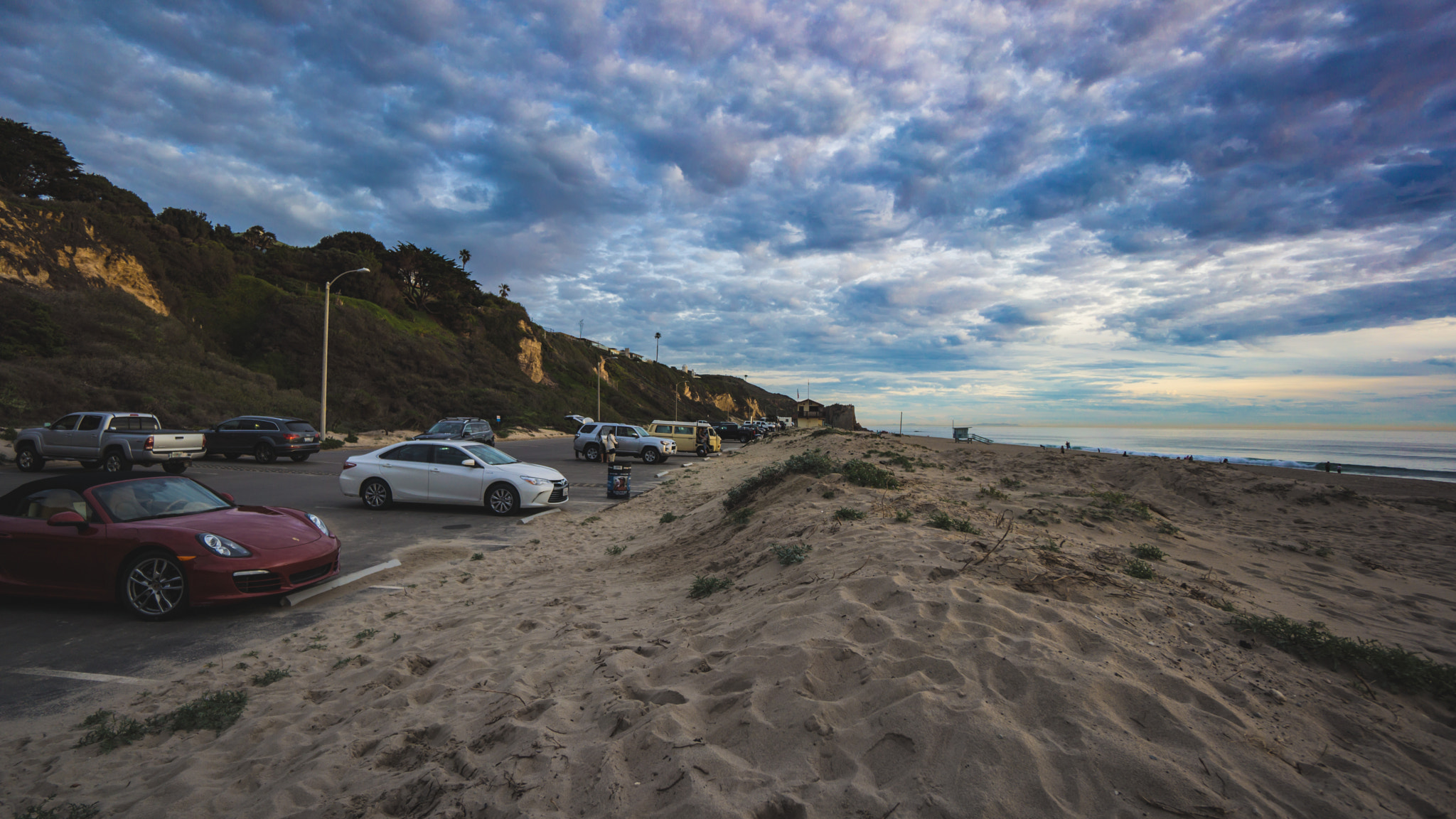 Sony Alpha NEX-7 + Sony E 10-18mm F4 OSS sample photo. Point dume sunset photography