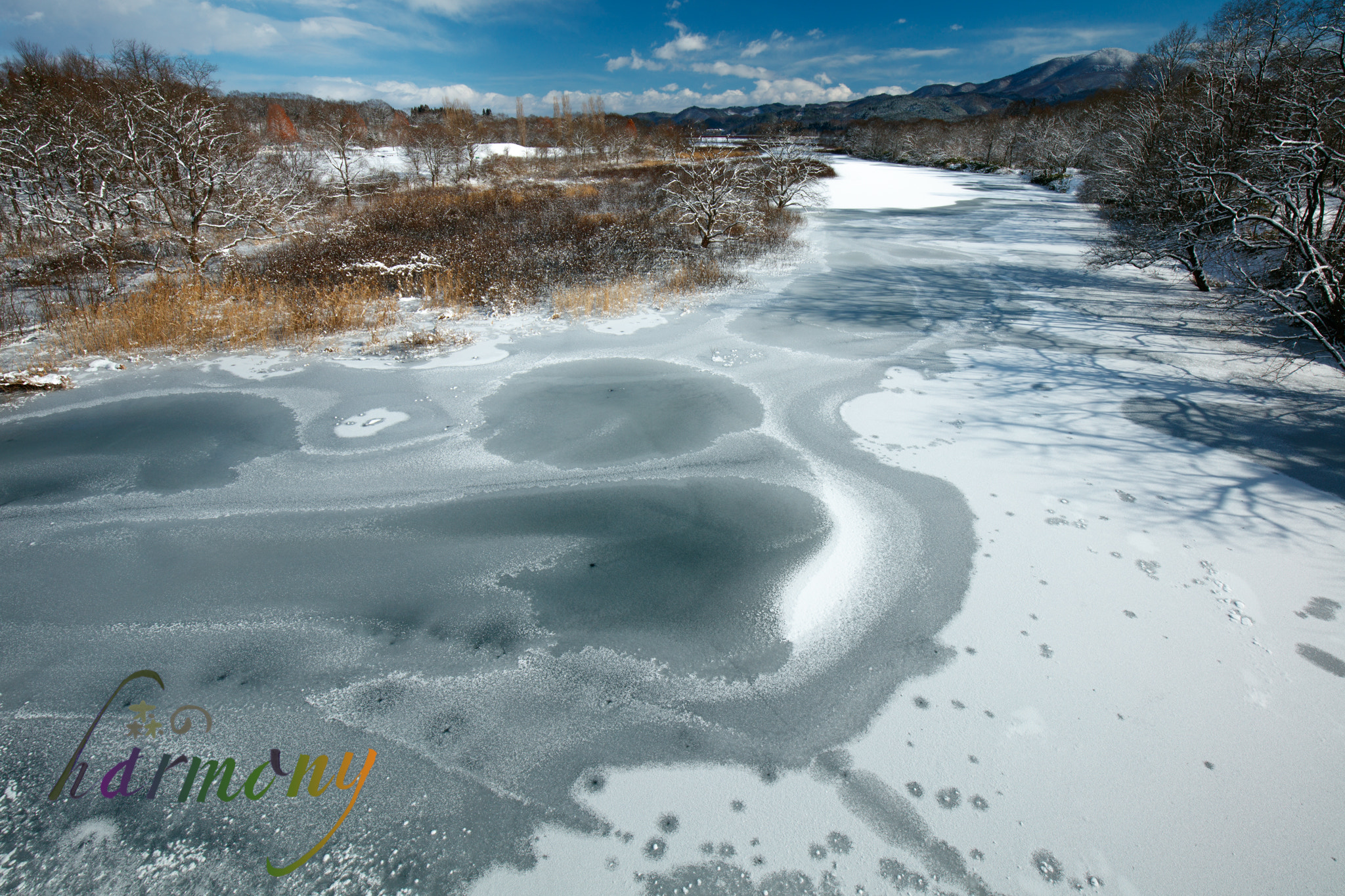 Canon EF 16-35mm F4L IS USM sample photo. Frozen lake of the coutry photography