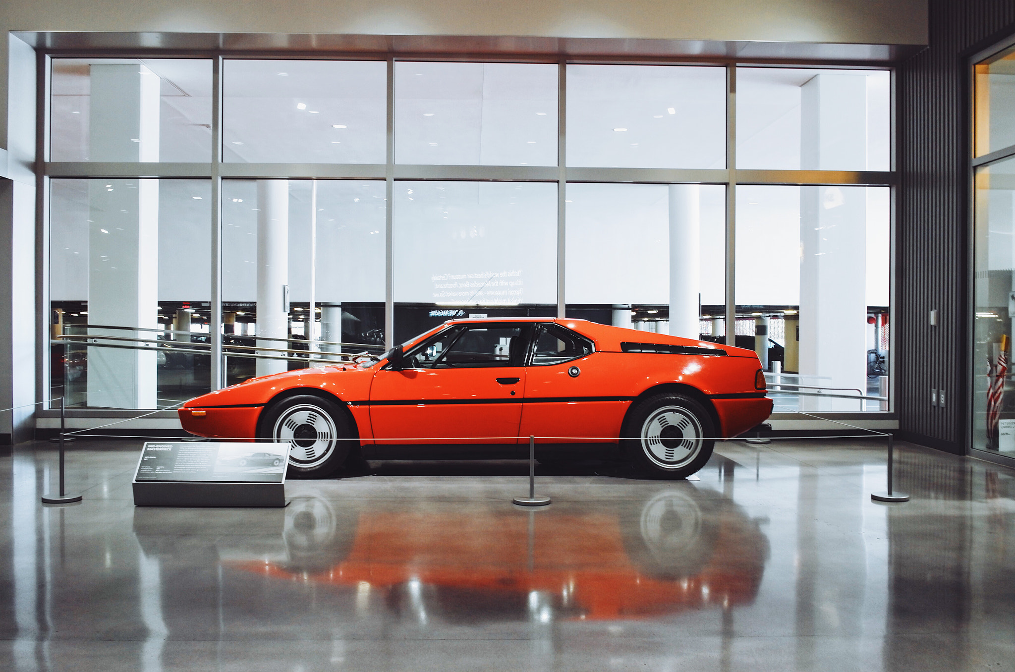 the BMW M1