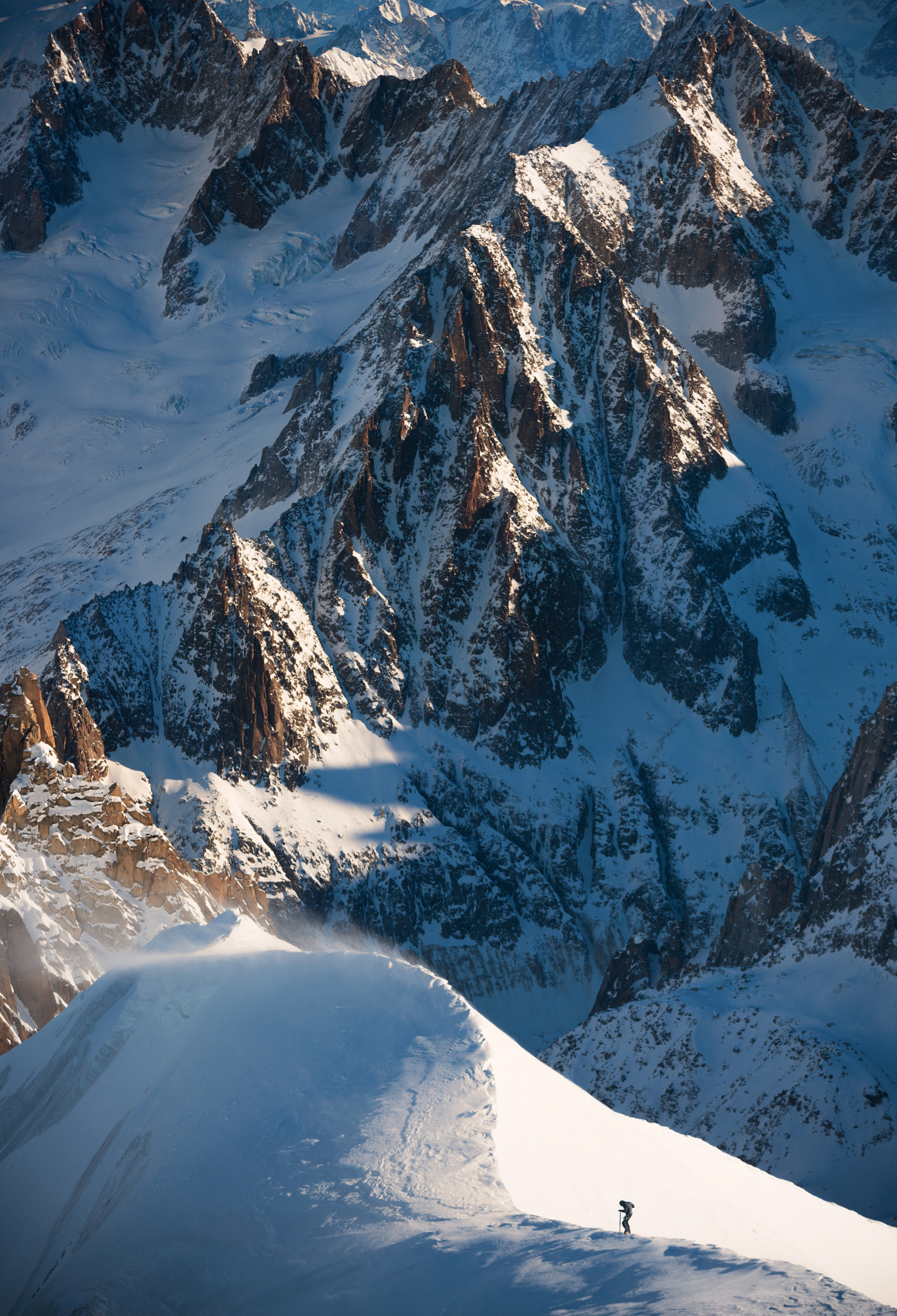 Sigma 70-200mm F2.8 EX DG OS HSM sample photo. A lone hiker photography