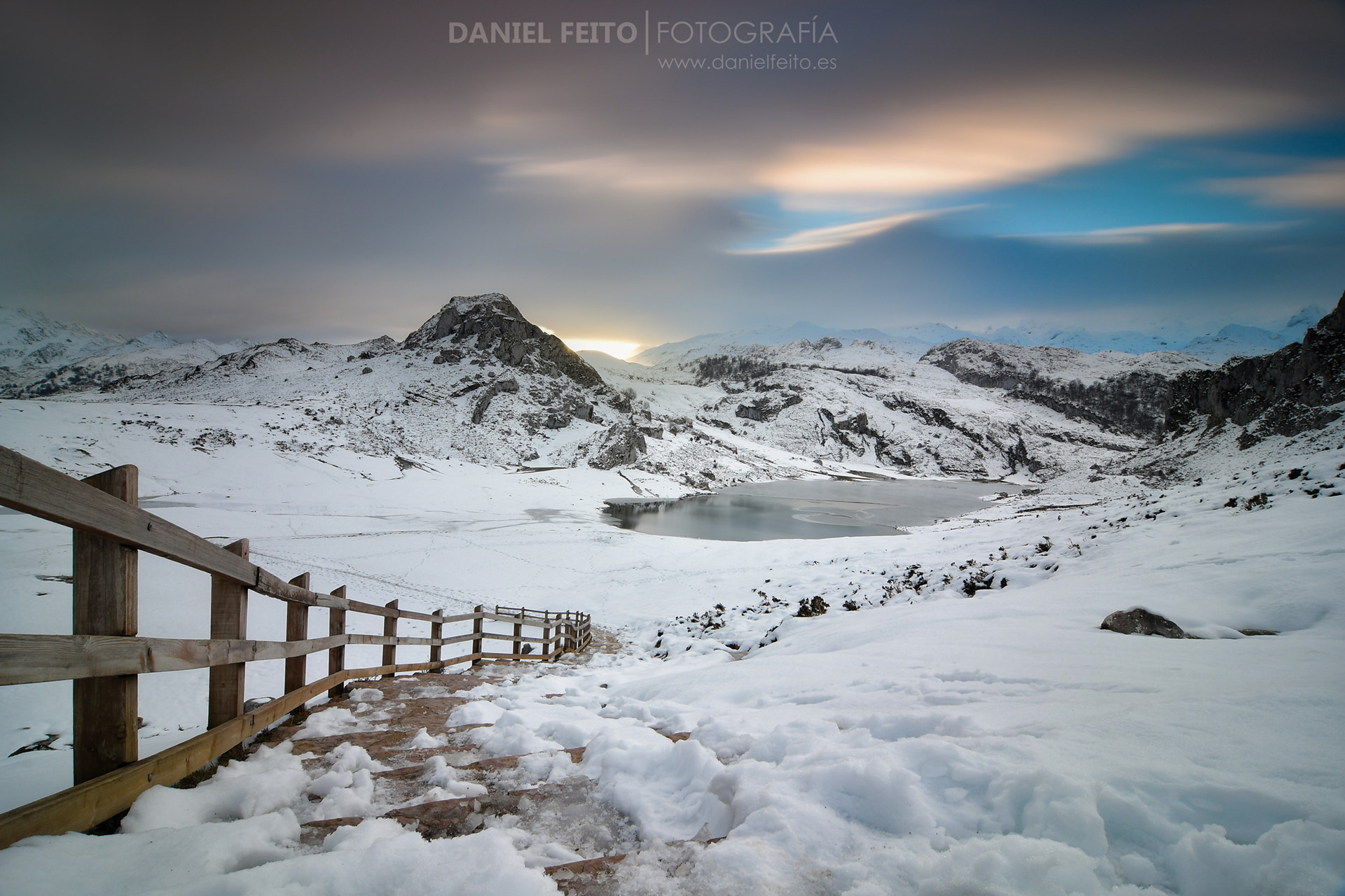 Nikon D500 sample photo. Starway to the frozen lake photography