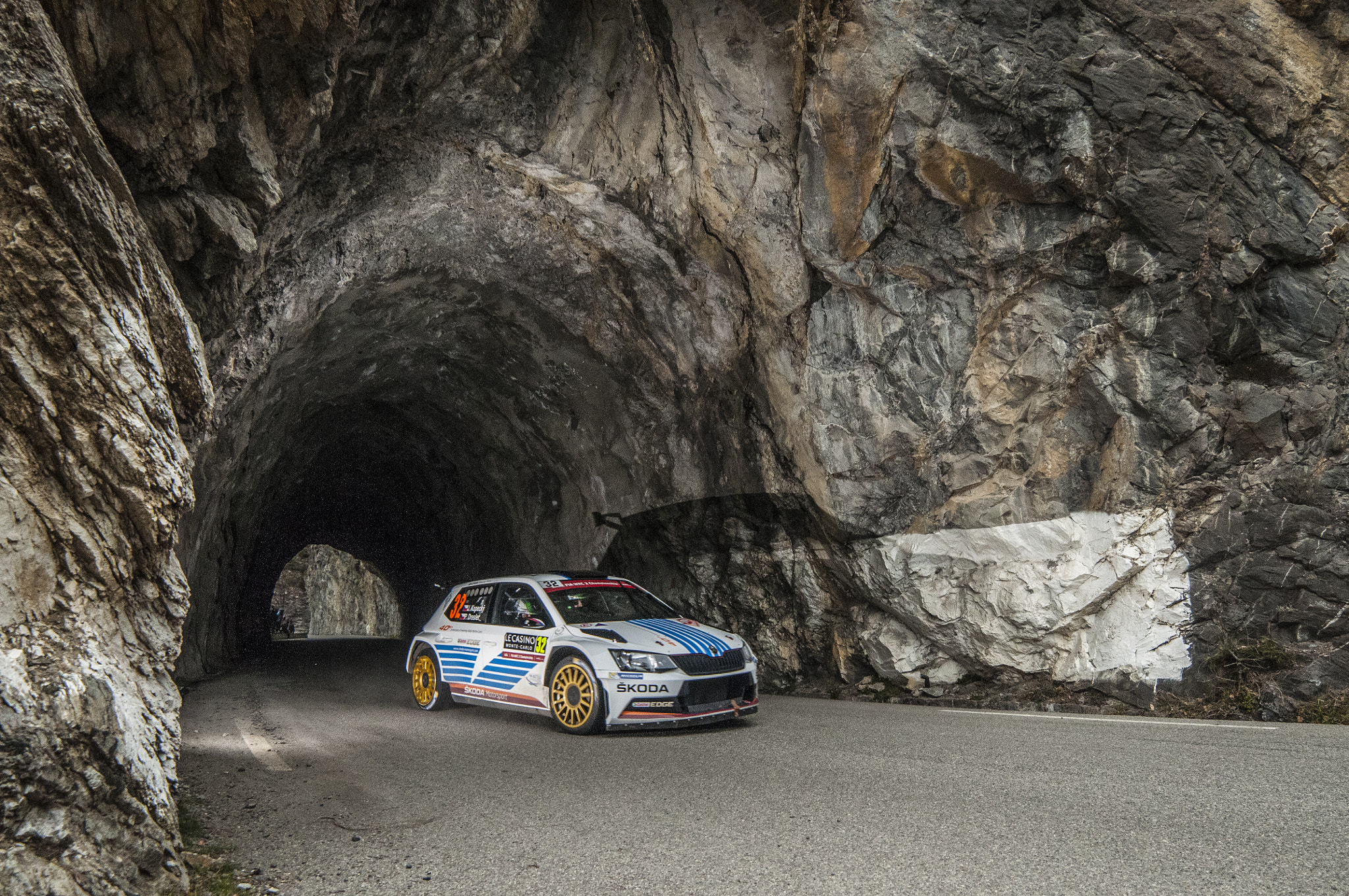 Samyang 14mm F2.8 ED AS IF UMC sample photo. Wrc montecarlo2017 photography