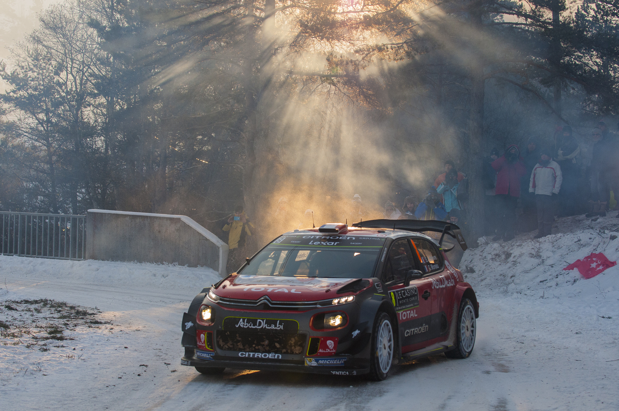 Nikon D300S sample photo. Wrc montecarlo2017 photography