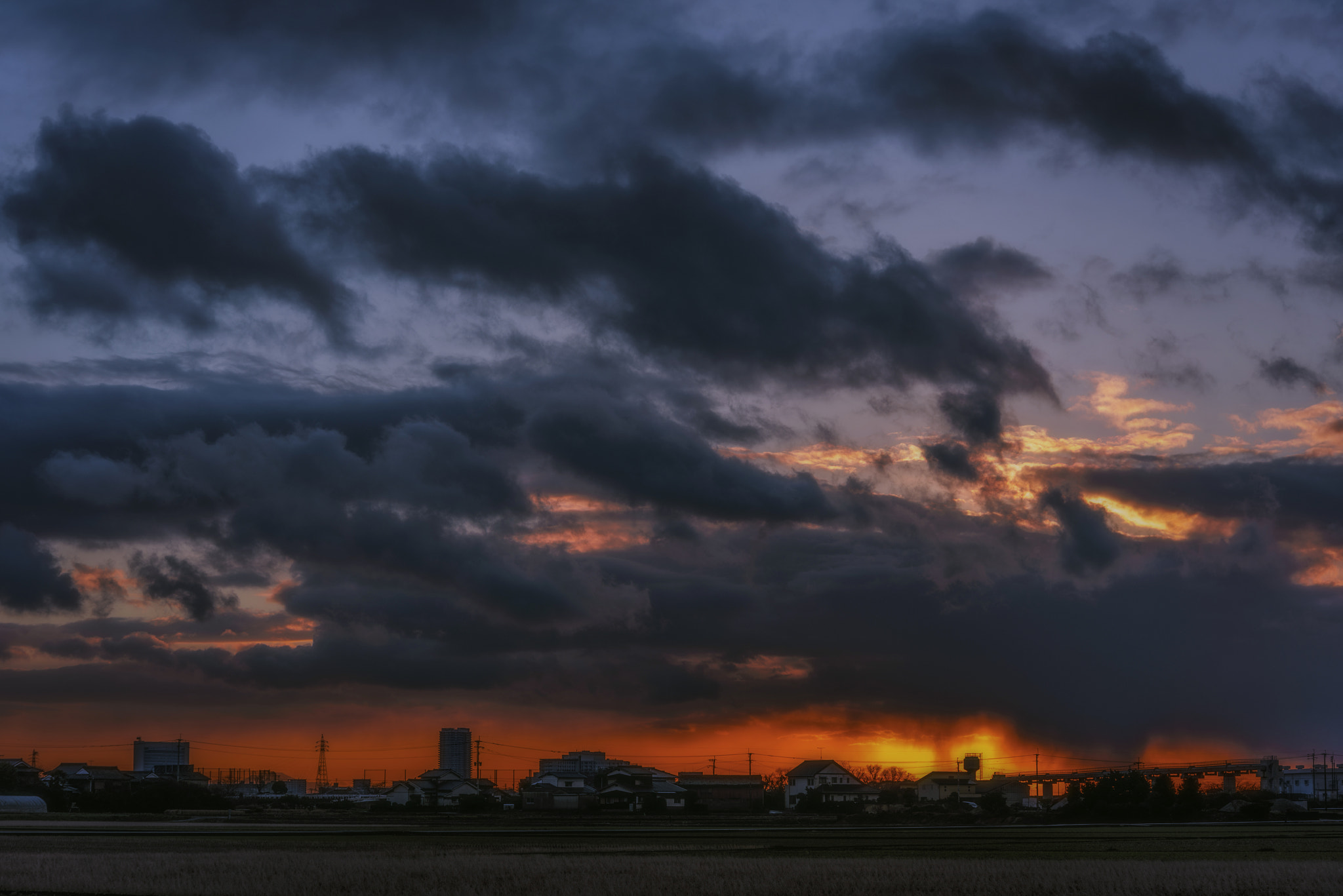 Nikon D810 sample photo. Burning sky photography
