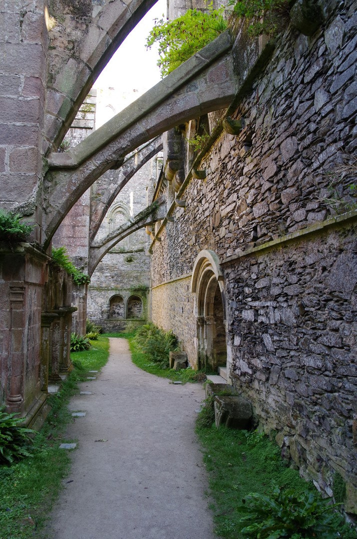 Pentax K-50 sample photo. Abbaye de beauport photography