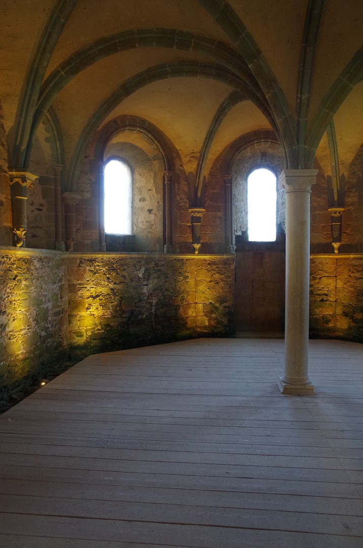Pentax K-50 sample photo. Abbaye de beauport photography