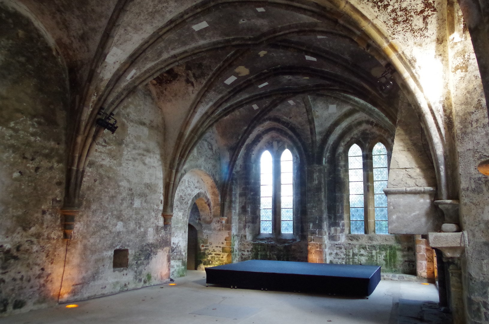 Pentax K-50 sample photo. Abbaye de beauport photography