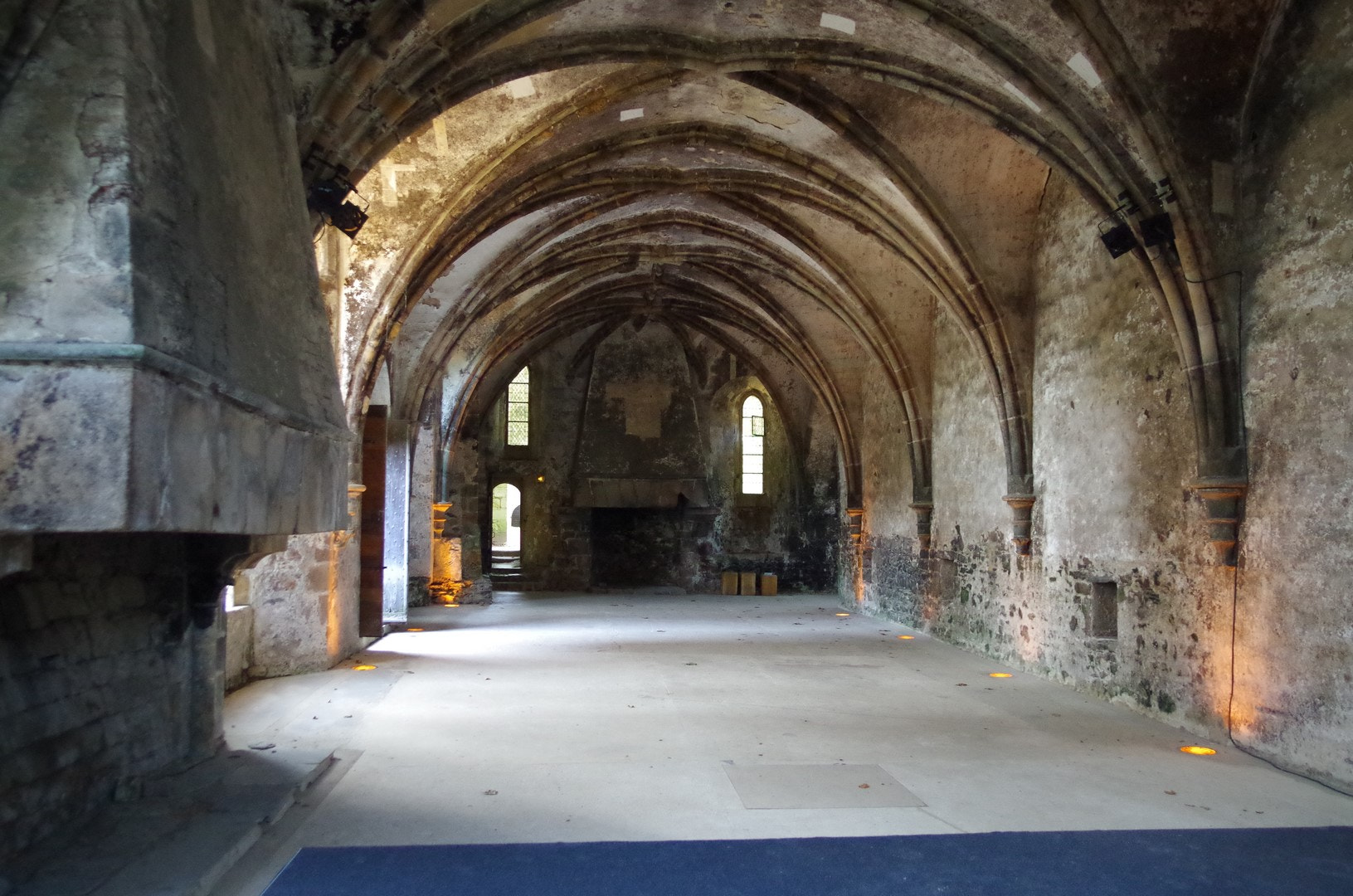 Pentax K-50 sample photo. Abbaye de beauport photography