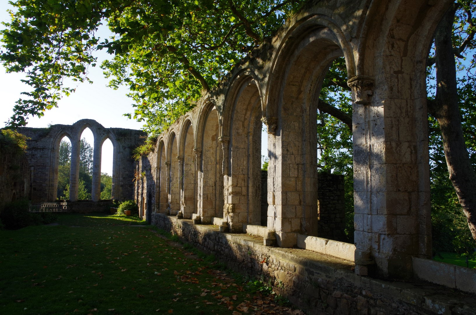 Pentax K-50 sample photo. Abbaye de beauport photography