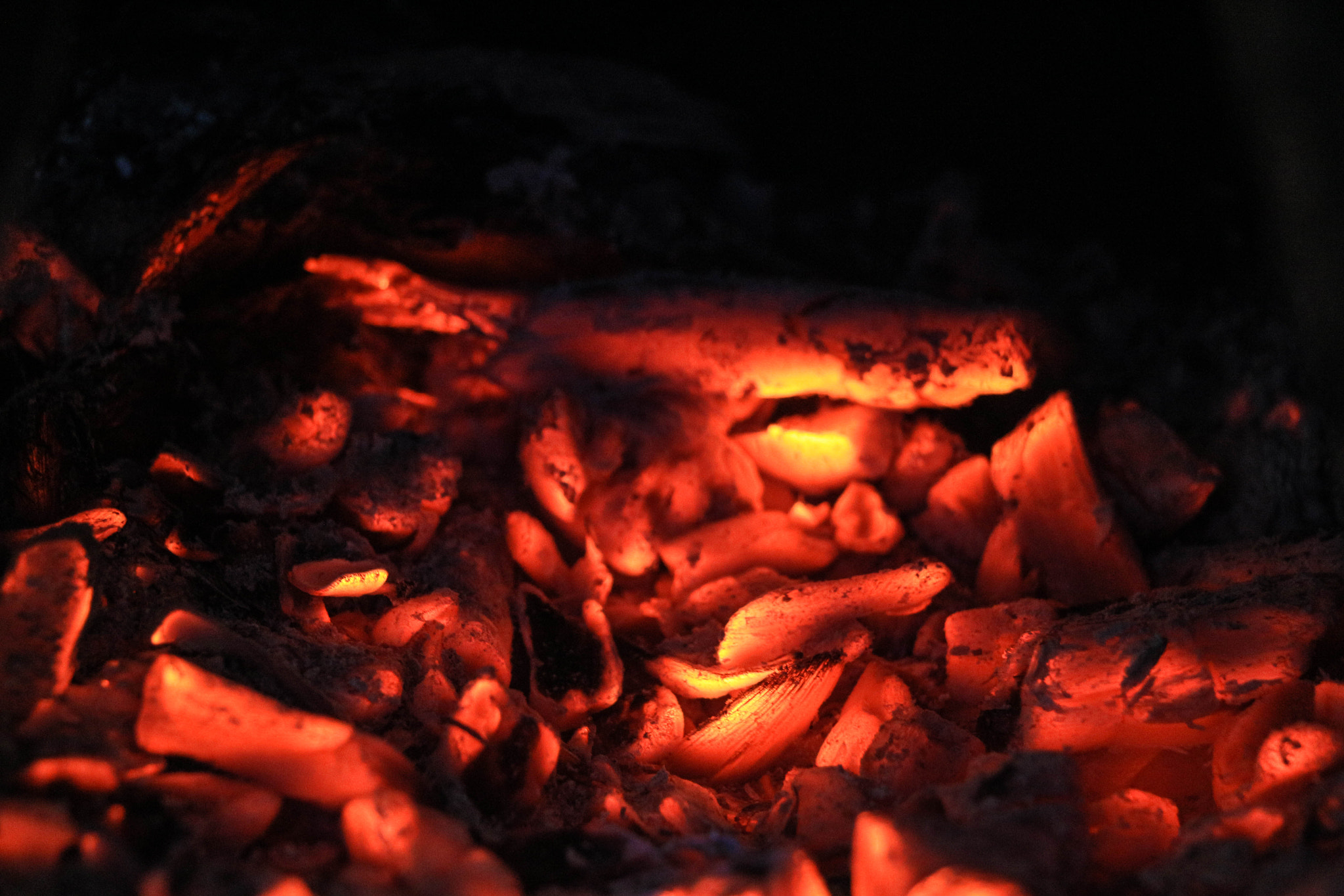 Canon EOS 100D (EOS Rebel SL1 / EOS Kiss X7) sample photo. Burning coal photography