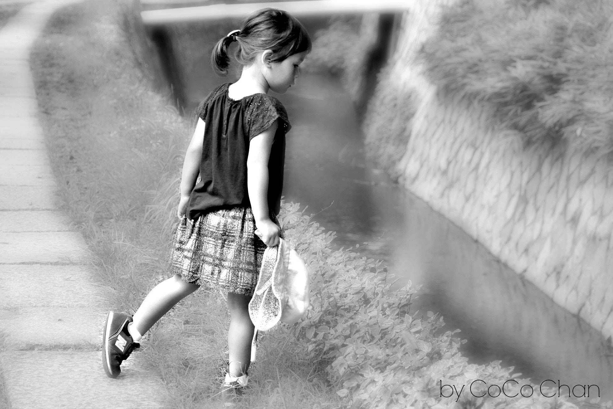 Nikon D3100 sample photo. Little girl in kyoto photography