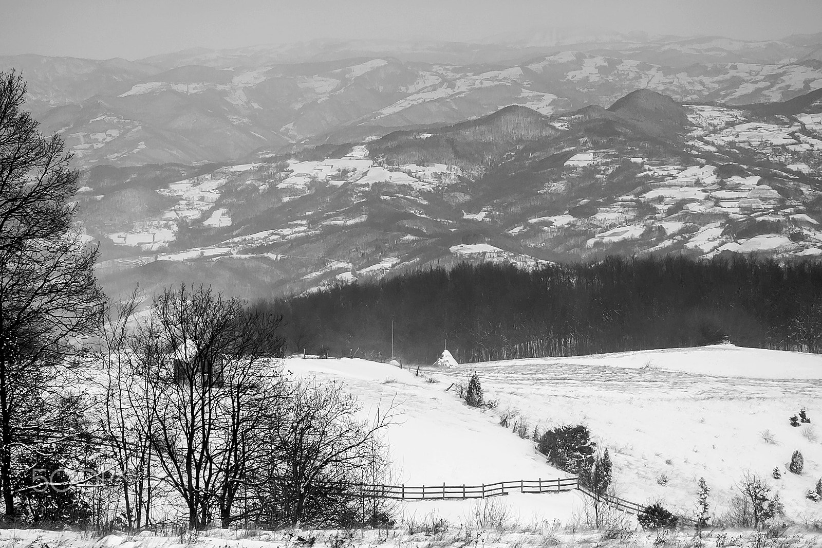 Canon EOS 50D + EF75-300mm f/4-5.6 sample photo. Winter photography