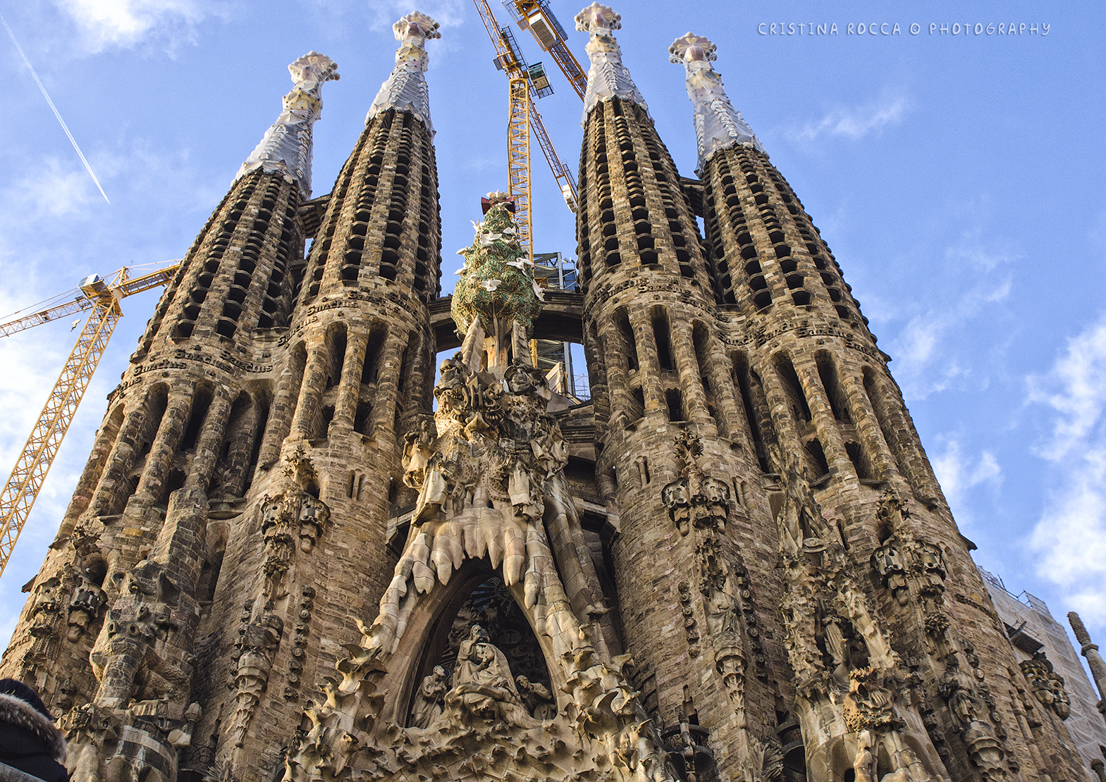 Tamron SP 24-70mm F2.8 Di VC USD sample photo. Cantiere - sagrada familia photography