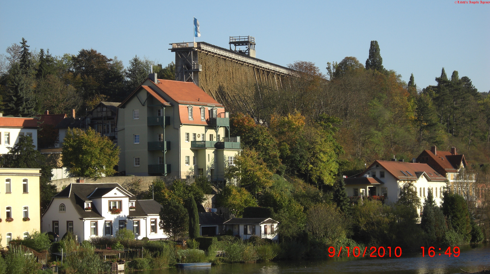 CASIO EX-Z1200 sample photo. Bad kösen mit gradierwerk photography