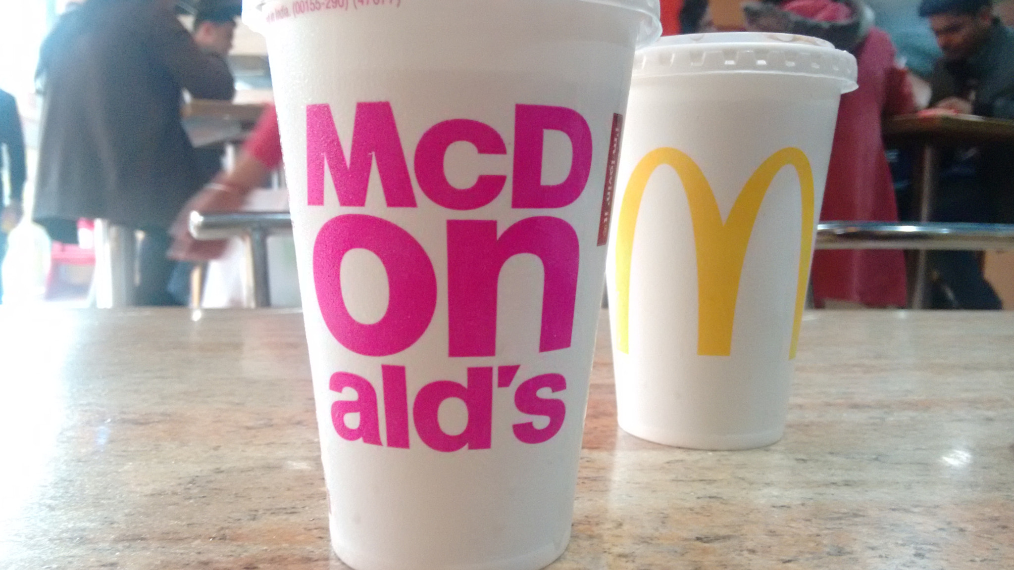 Motorola Moto G with 4G LTE (2nd Gen) sample photo. Mcdonald's madness photography