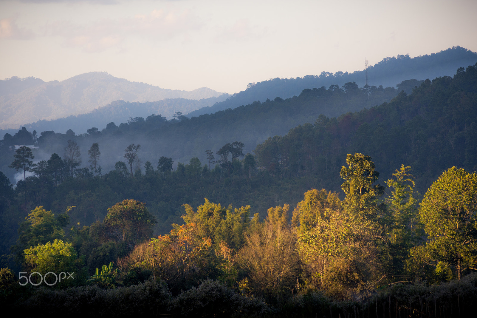 Sigma 70-300mm F4-5.6 APO DG Macro sample photo. Chiangmai view #1 photography