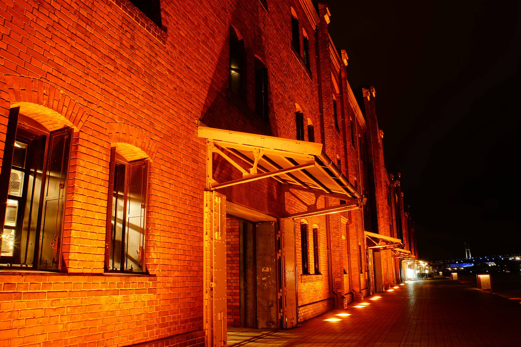 Sony a7 sample photo. Red brick warehouse photography