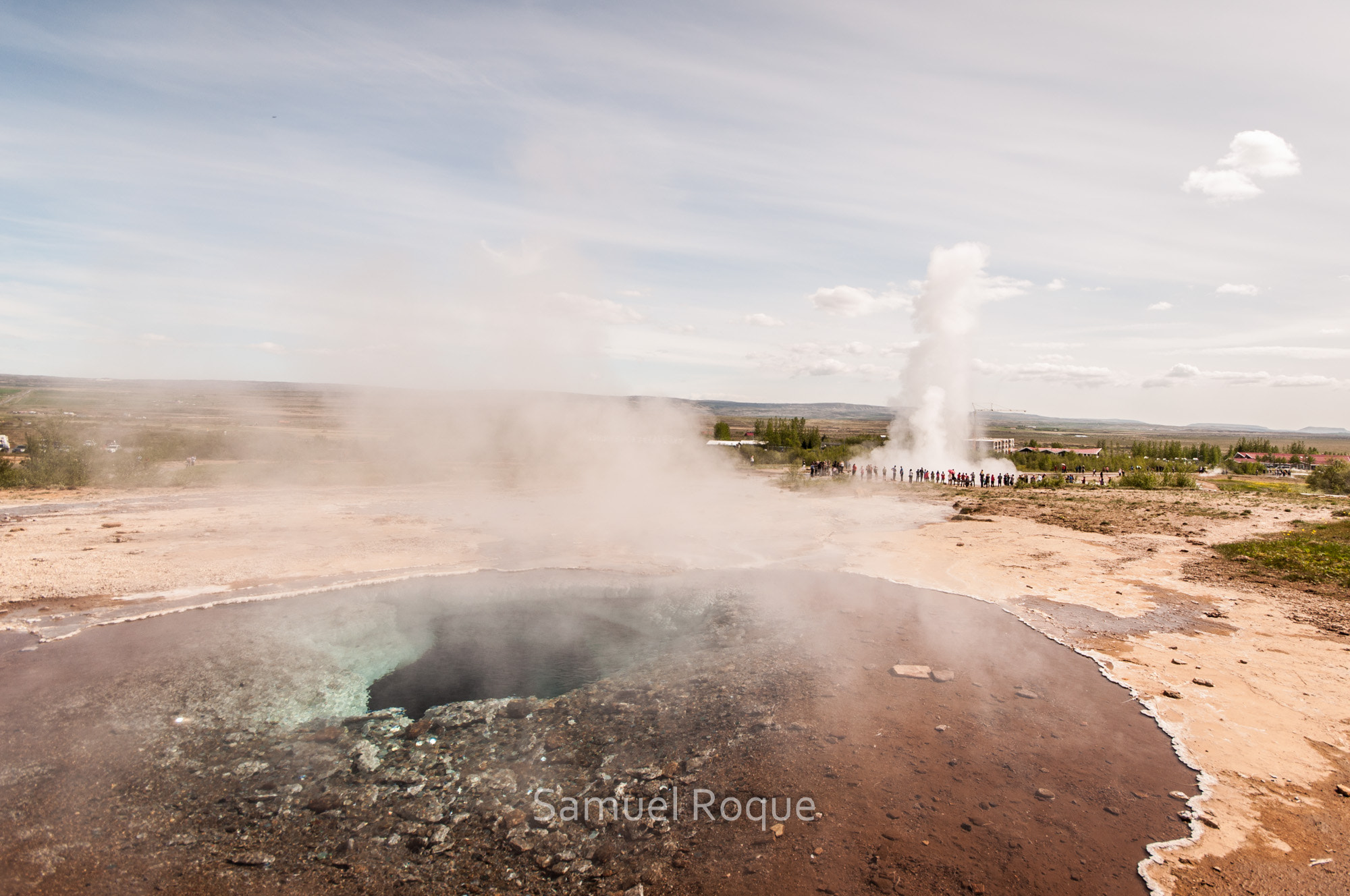 Sigma 10-20mm F4-5.6 EX DC HSM sample photo. Iceland - strokkur photography