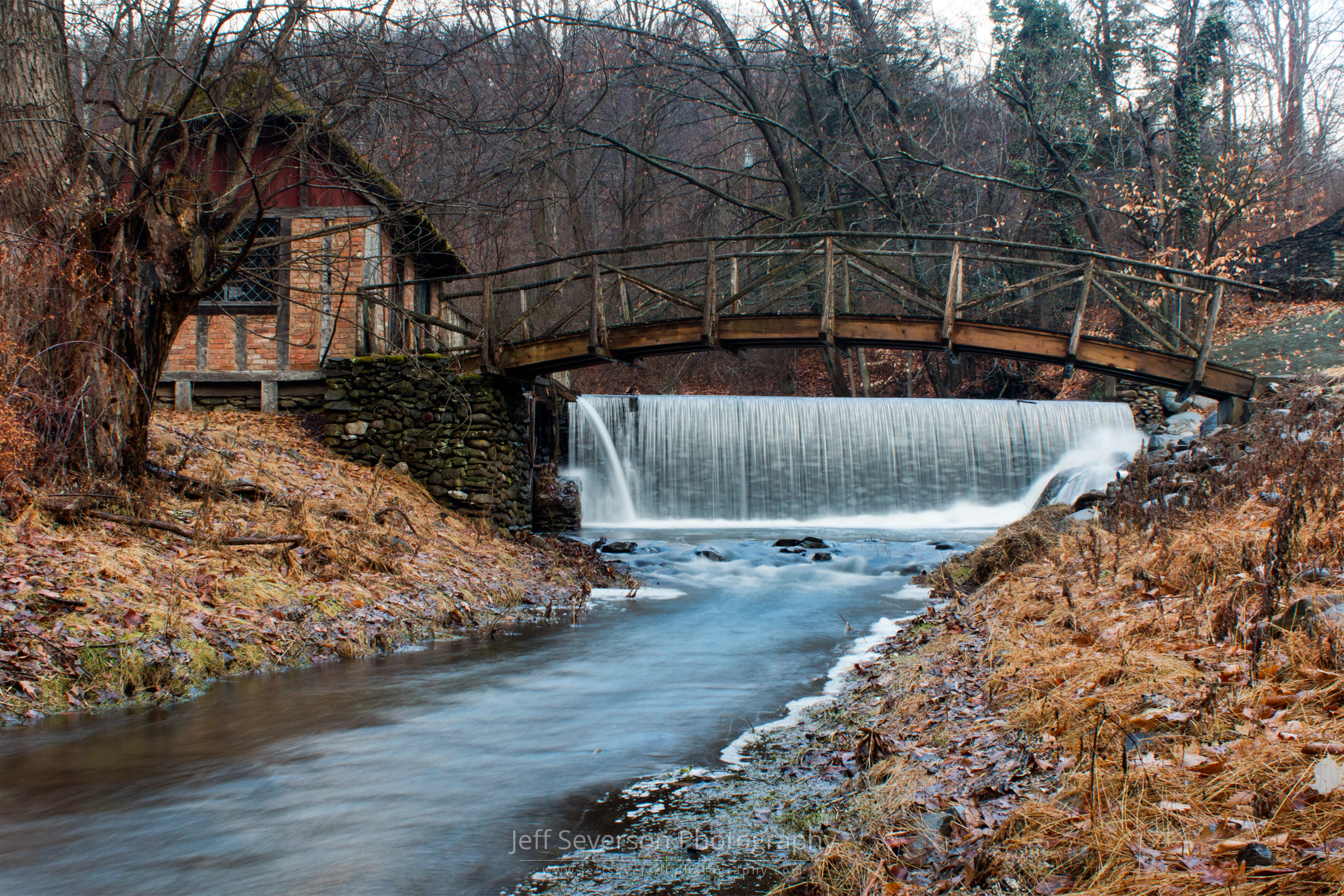 Canon EF-S 18-55mm F3.5-5.6 IS sample photo. January morning at gomez mill #1 photography
