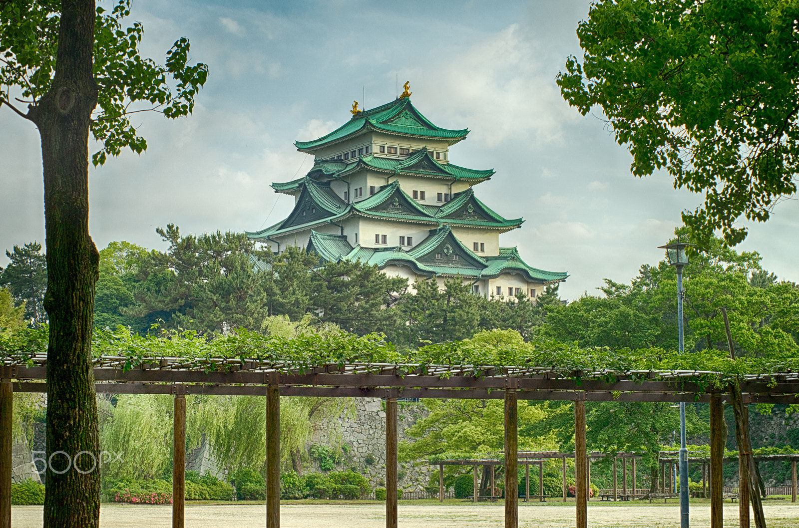 Sony a7 II + Tamron 18-270mm F3.5-6.3 Di II PZD sample photo. Nagoya castle photography