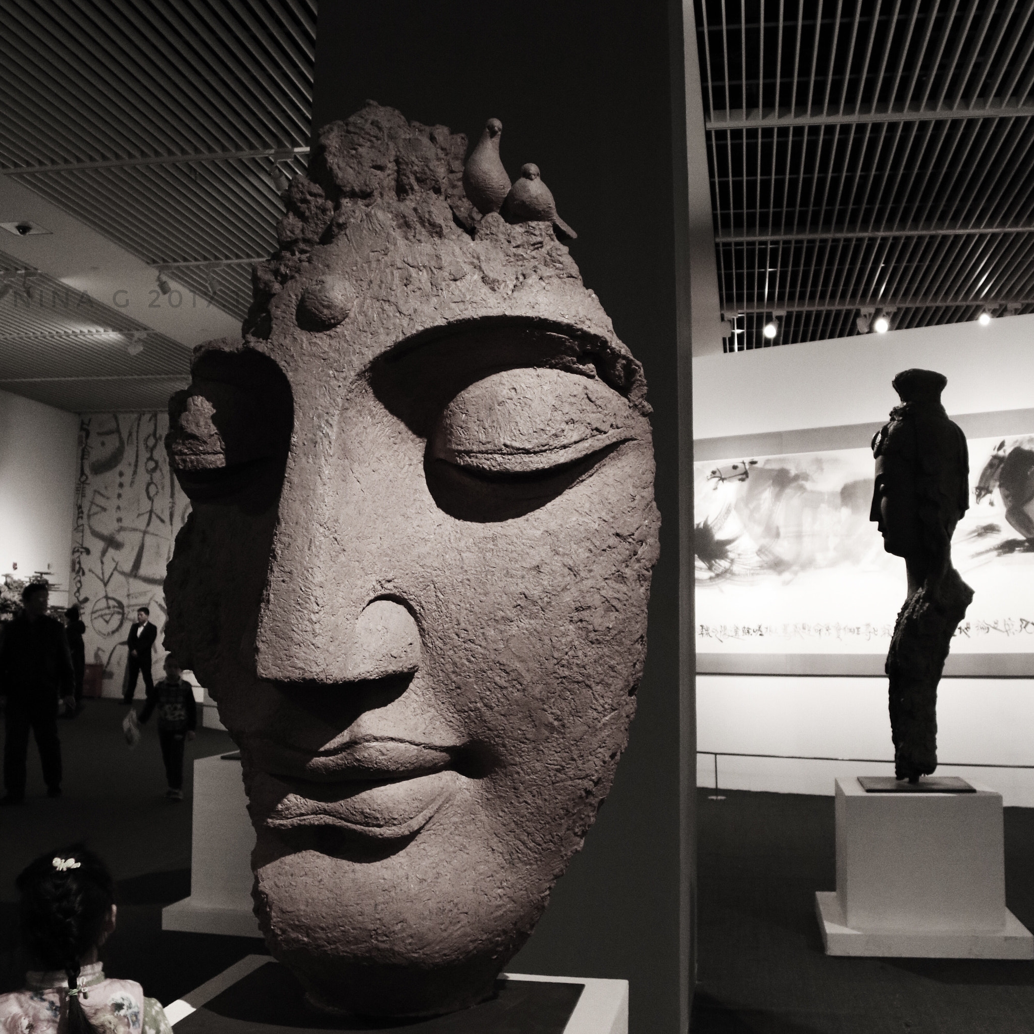 Canon EOS 750D (EOS Rebel T6i / EOS Kiss X8i) sample photo. Exhibition of han meilin photography
