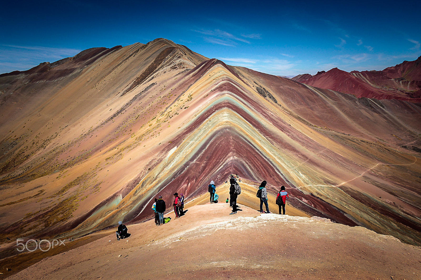 Canon EF-S 18-55mm f/3.5-5.6 USM sample photo. The rainbow mountain photography