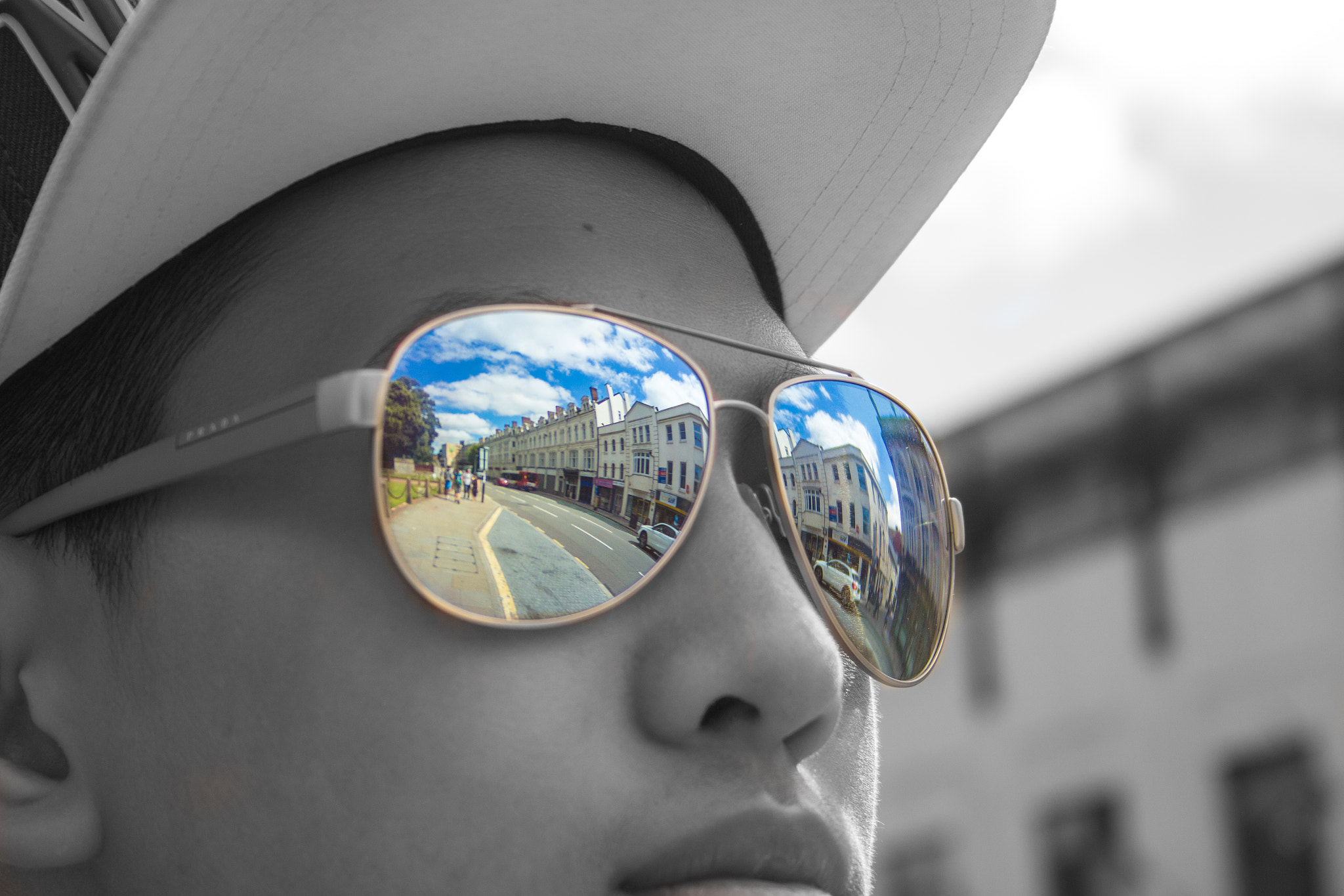 Canon EF-S 18-55mm F3.5-5.6 II sample photo. World in his eyes photography